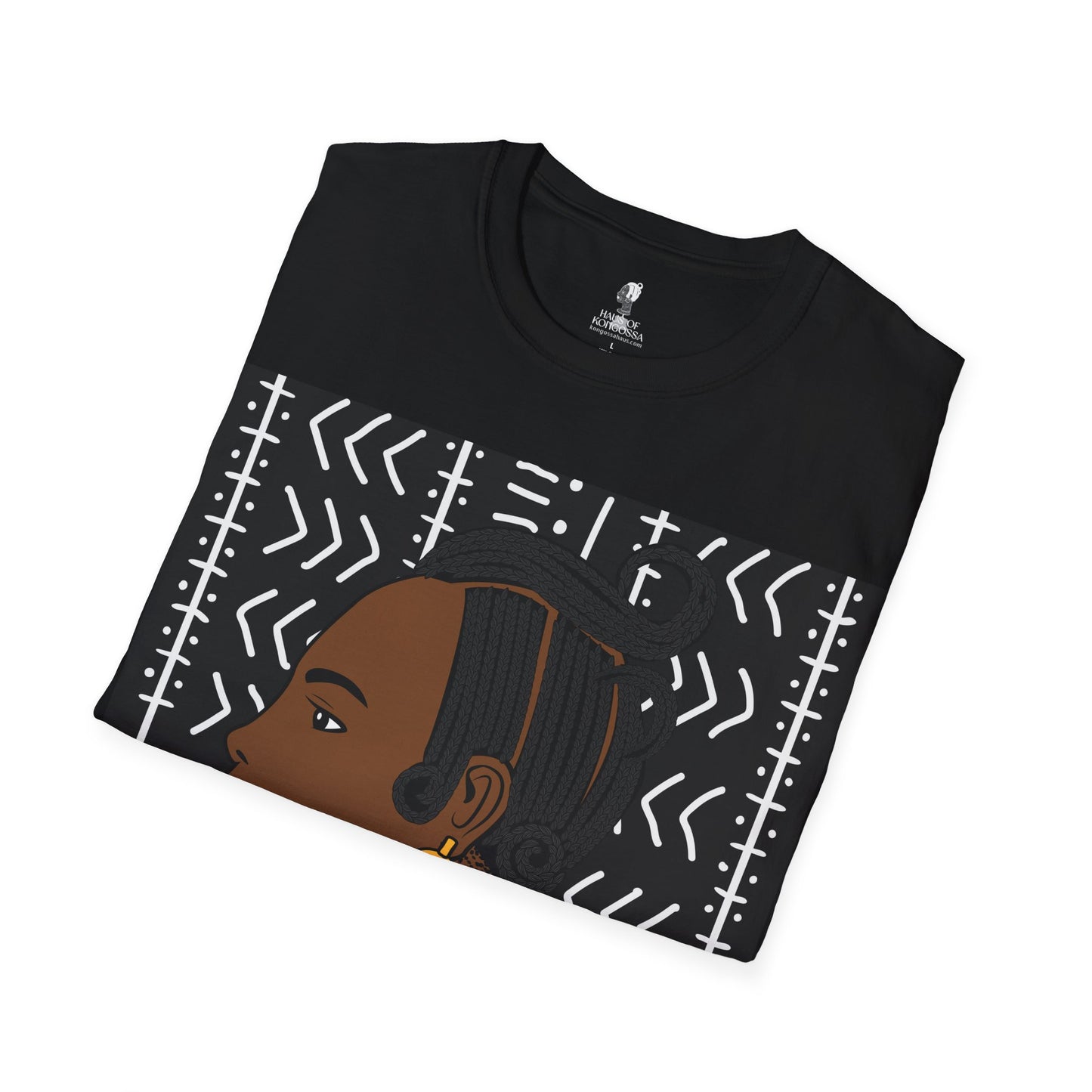 Lady Kongossa on BW Ndop Unisex Softstyle T-Shirt