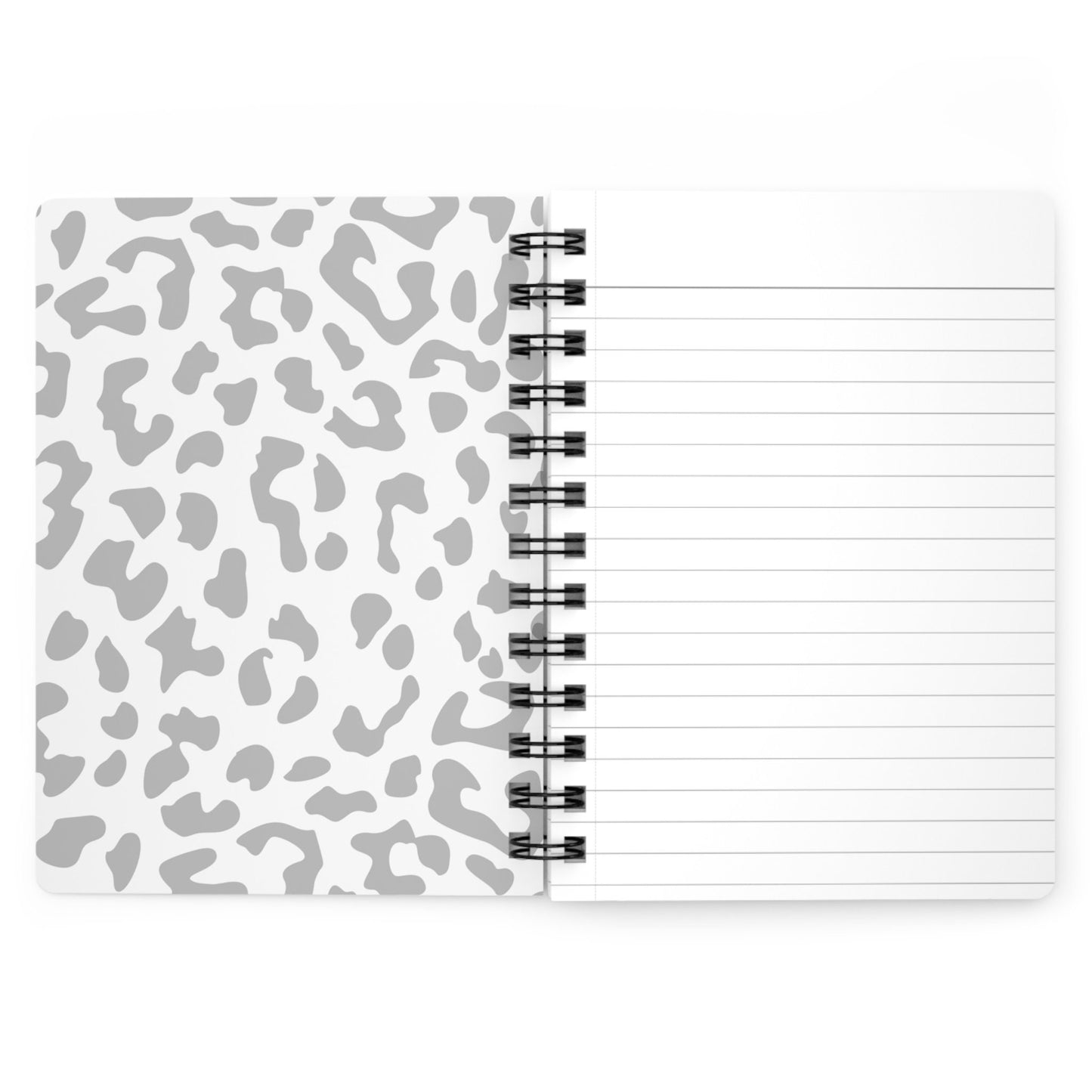 Manyi Blue Toghu Art Journal: Glossy Laminated Spiral Journal