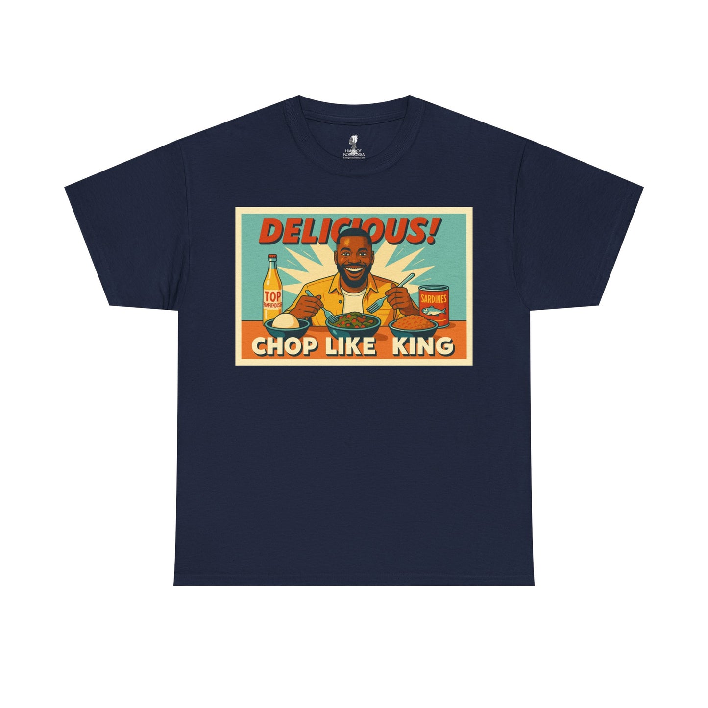 Chop Like King Back to School Tee, Unisex T-Shirt, Gift for Students, Funny School Tee, School Supplies Shirt