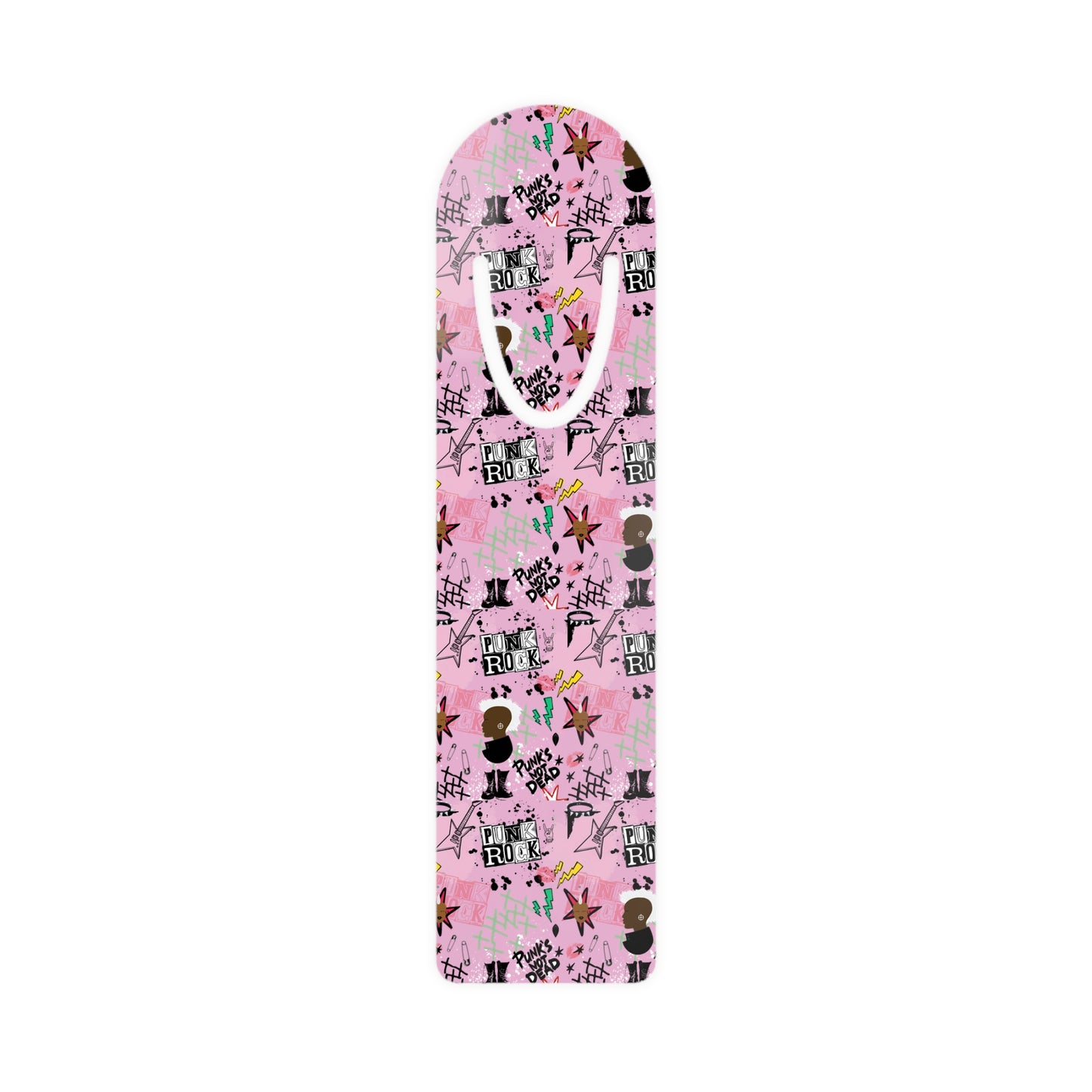 Punk Girl Pink Bookmark