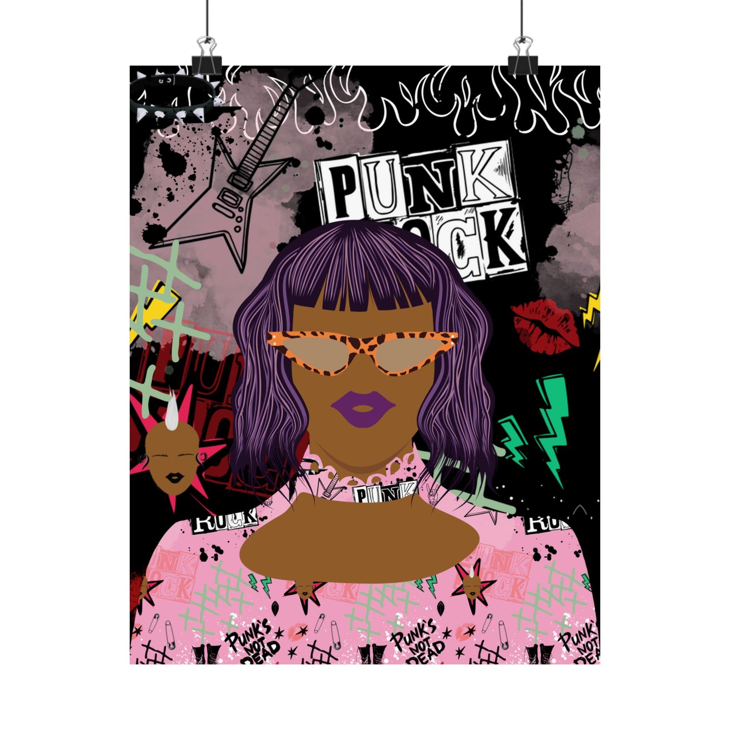 Anum in Punk Premium Matte Vertical Posters