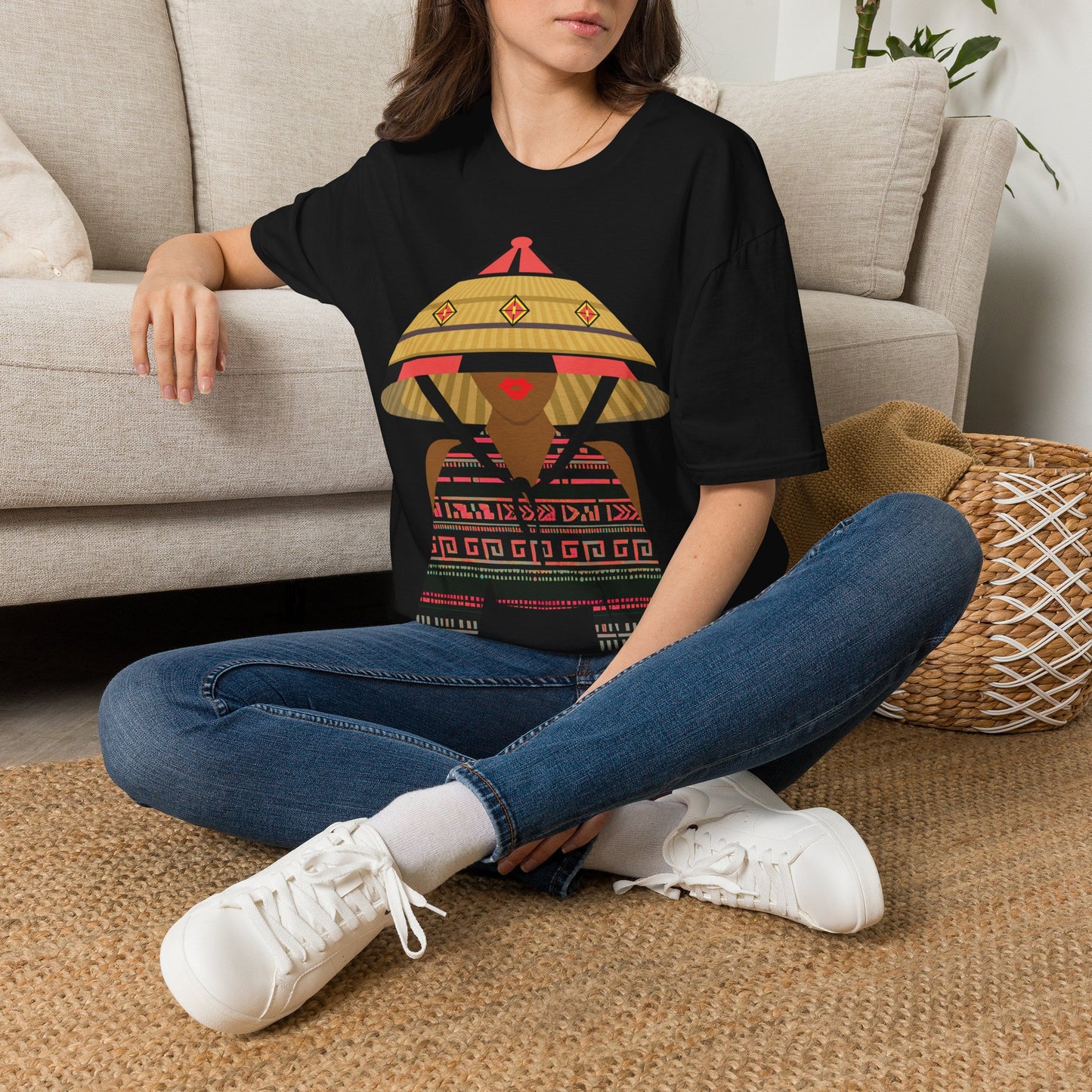 Fulani Girl(Color) Unisex Softstyle T-Shirt