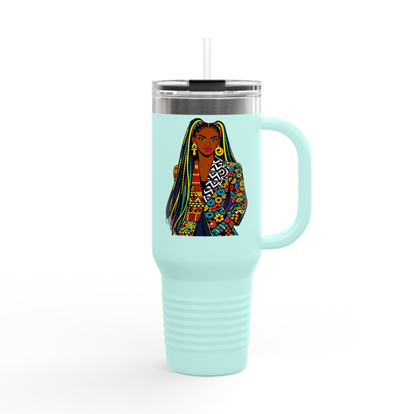 Effortless Personalized Insulated Travel Mug, 40oz - Stylish Travel Companion, Premium Coffee Mug, Perfect for Road Trips, Gifts for Her