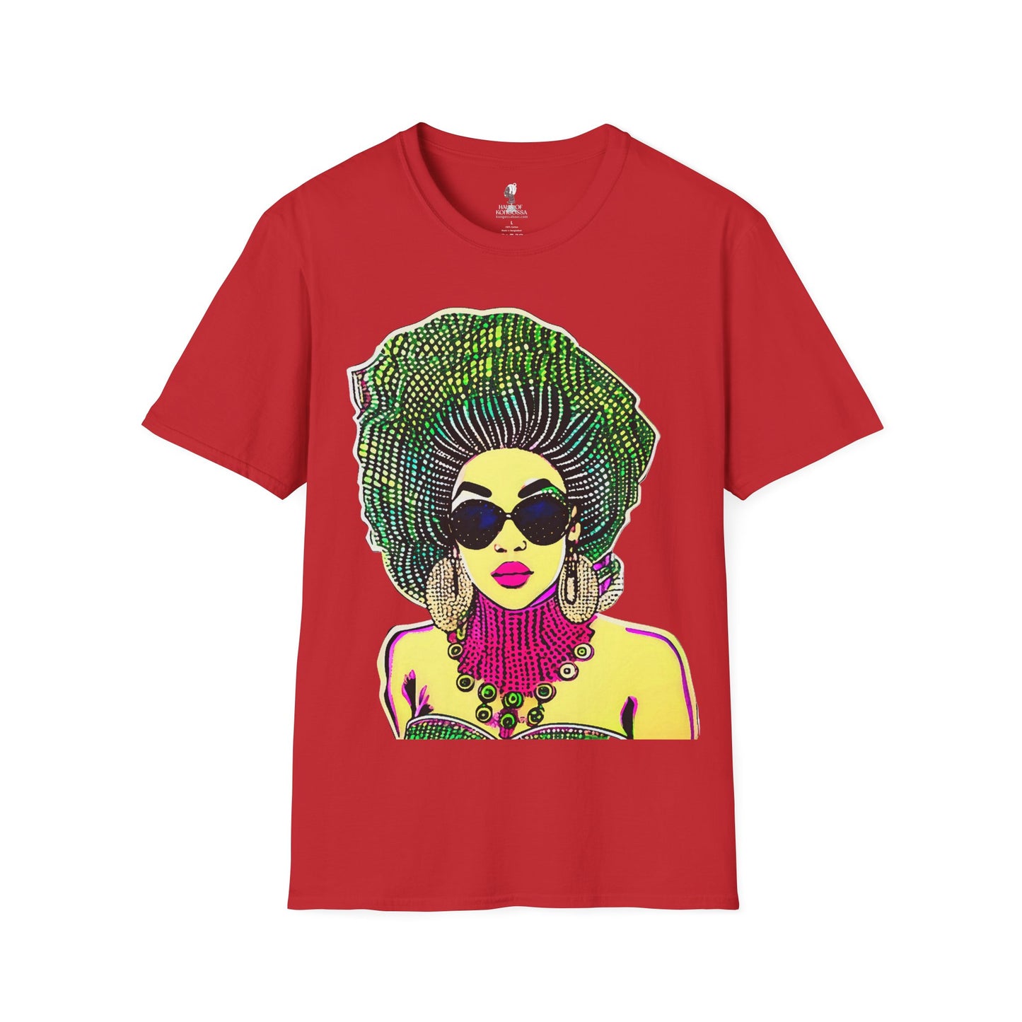 Madame Headtie(Color)  -  Unisex Softstyle T-Shirt