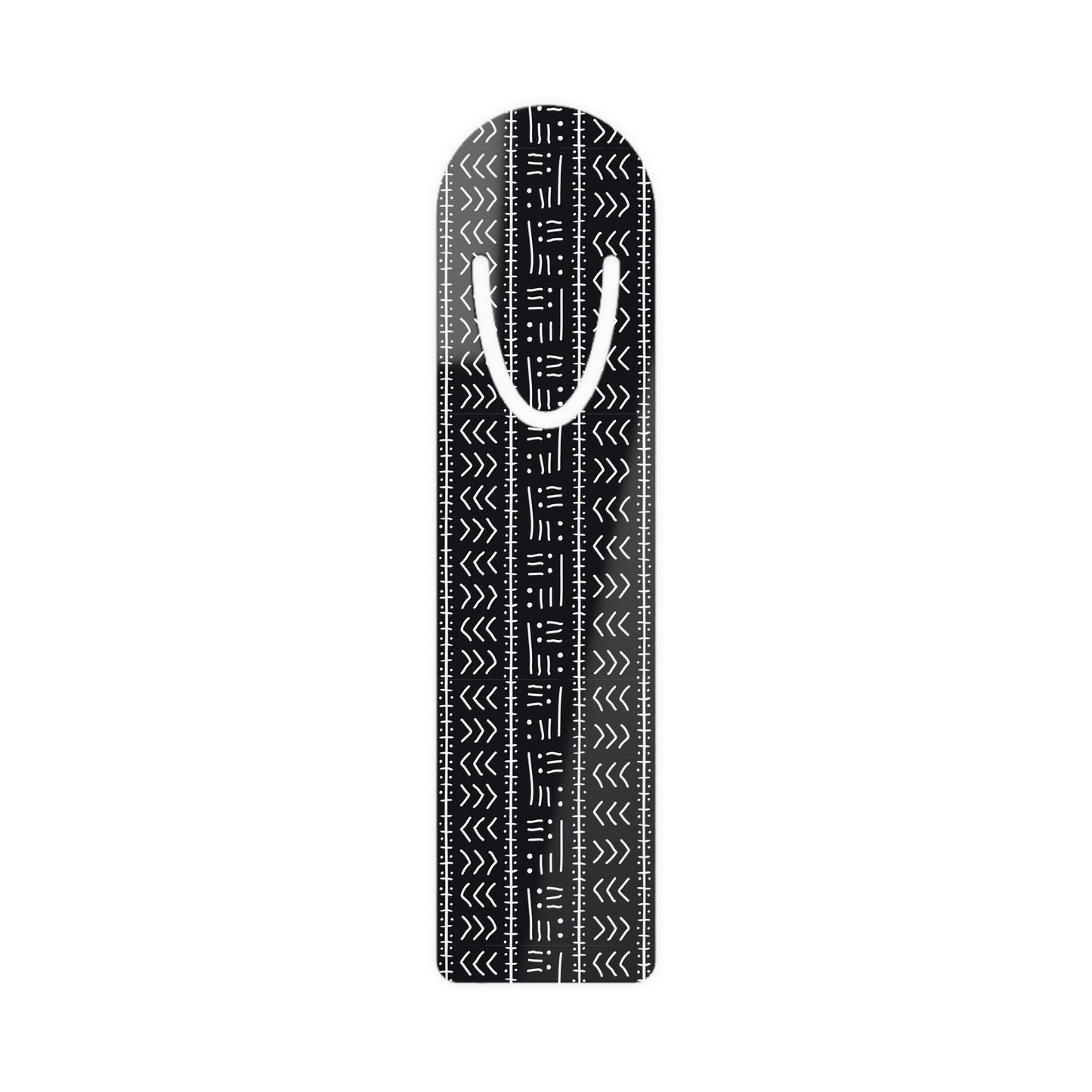 Black Mudcloth African Bookmark for Book Lovers