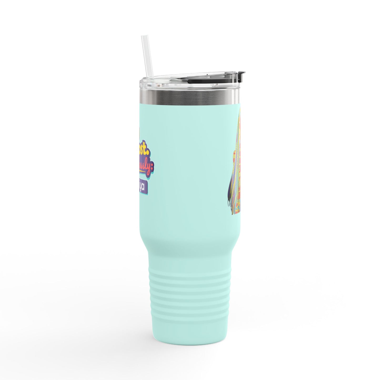 Effortless Personalized Insulated Travel Mug, 40oz - Stylish Travel Companion, Premium Coffee Mug, Perfect for Road Trips, Gifts for Her