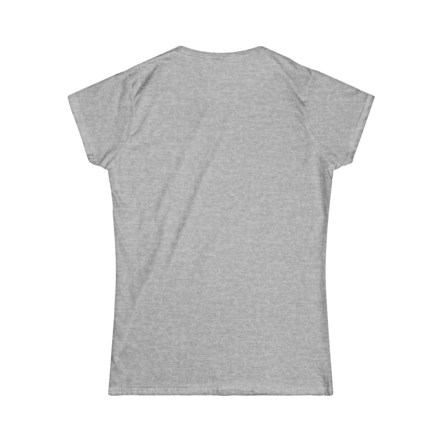 On Go Boxing Girl Softstyle Women's Tee,  Retro Fighter Illustration, Women's T-Shirt