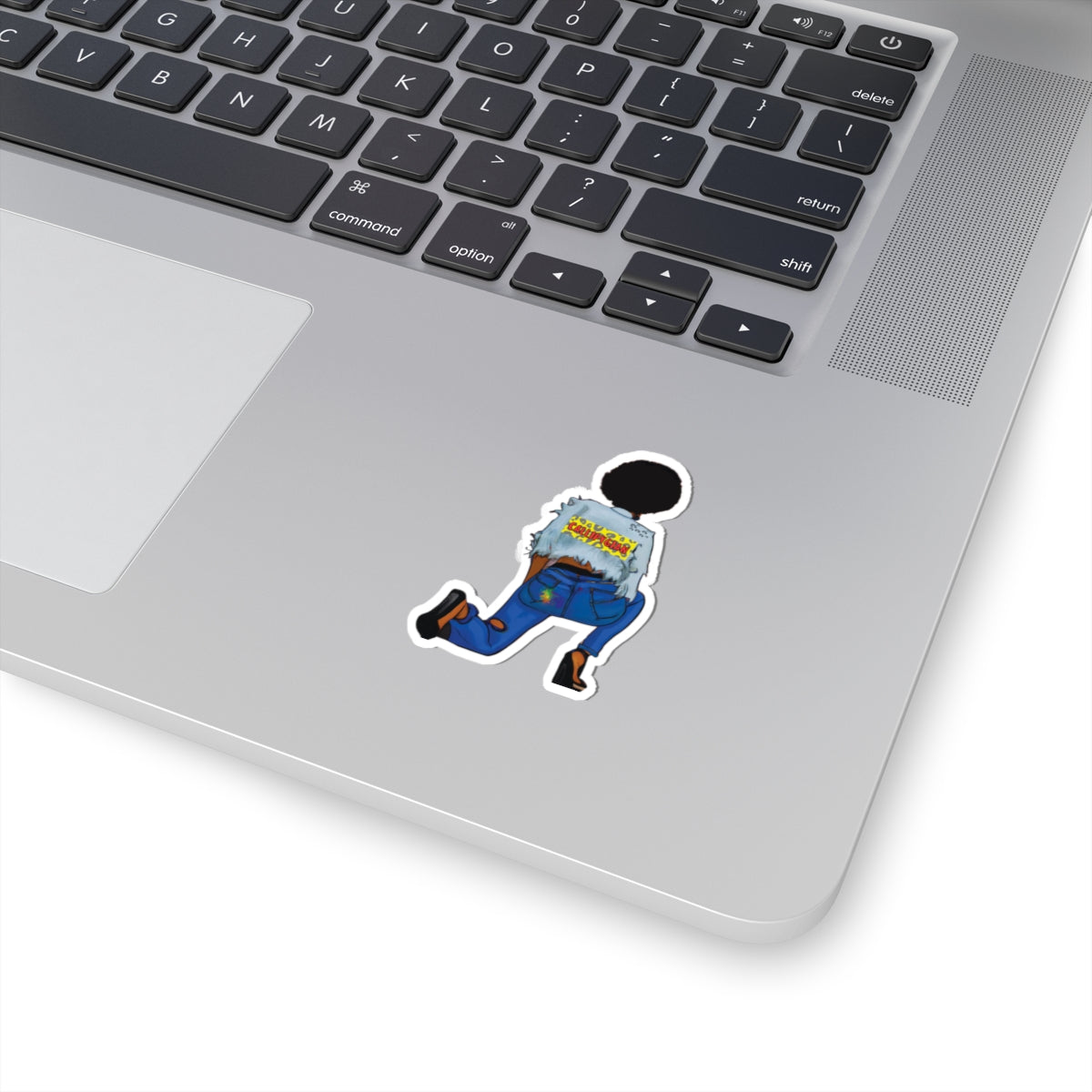 Callipygian Girl Kiss-Cut Stickers
