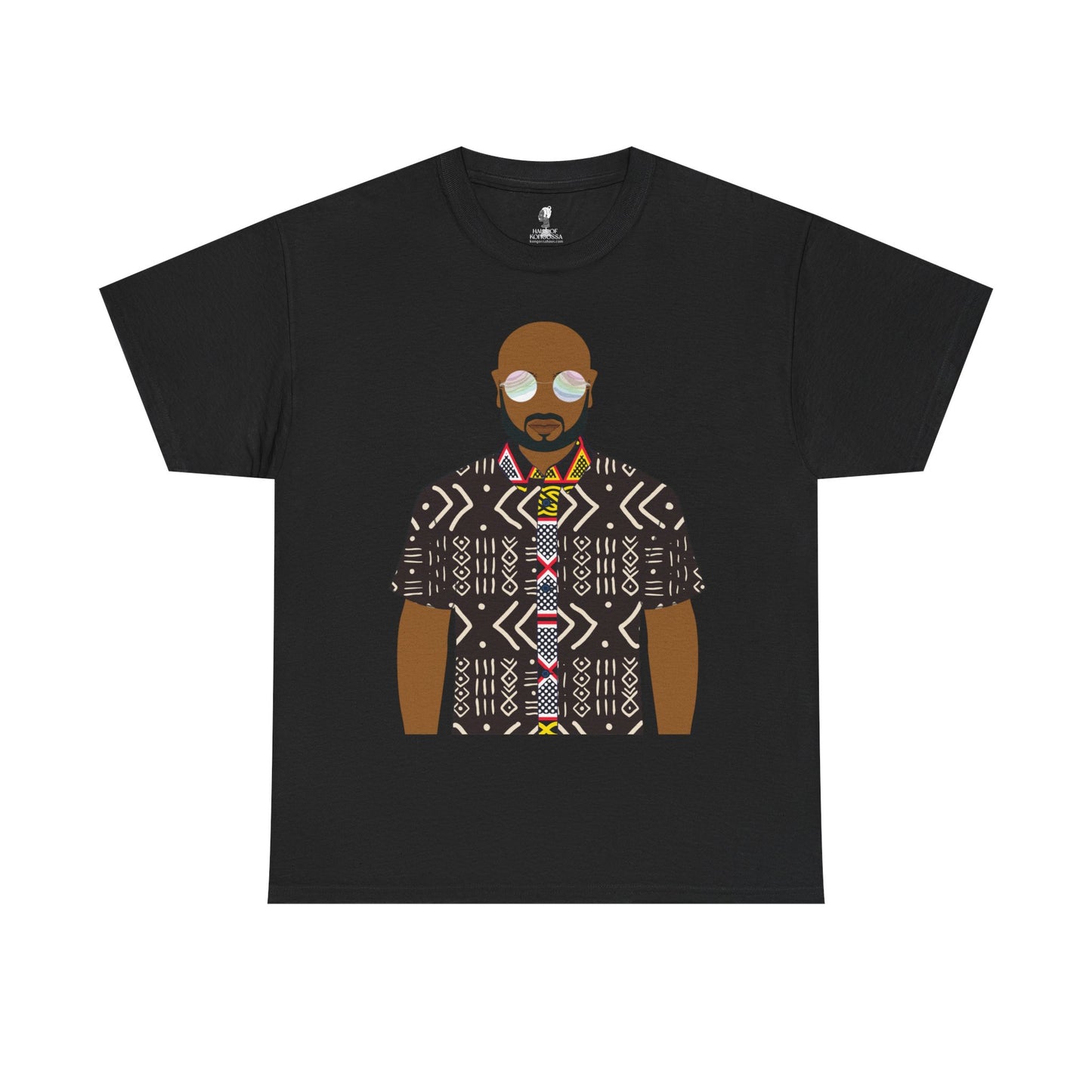 Le Monsieur Mudcloth Unisex Heavy Cotton Tee