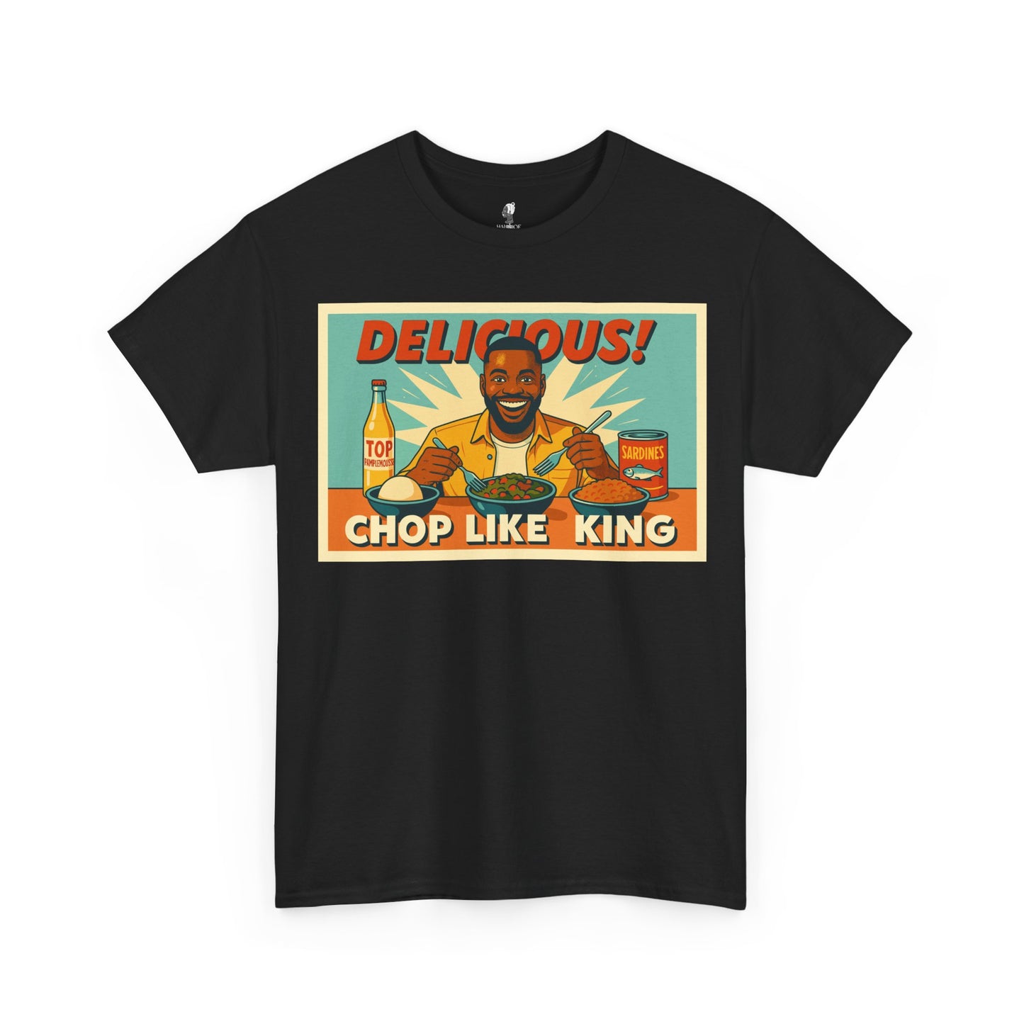 Chop Like King Back to School Tee, Unisex T-Shirt, Gift for Students, Funny School Tee, School Supplies Shirt