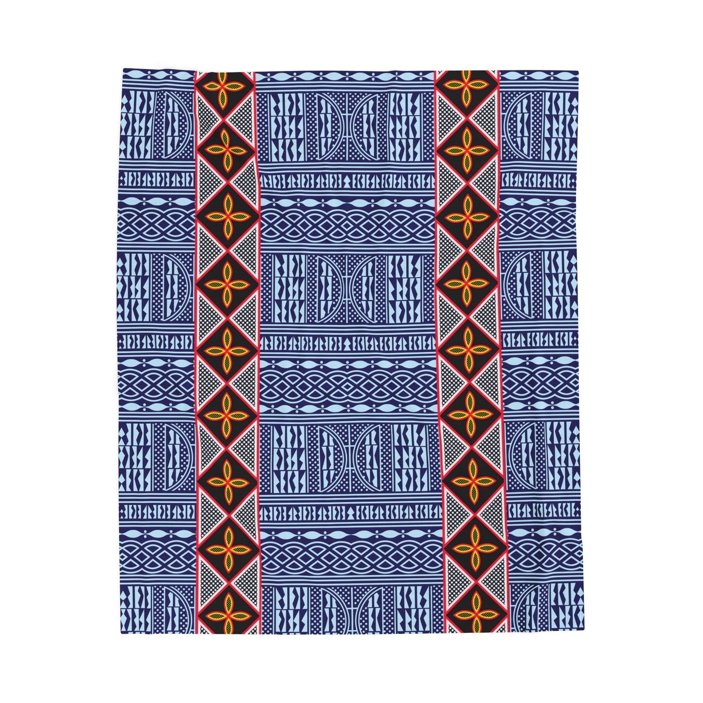 Ndop - Toghu Mixed Velveteen Plush Blanket