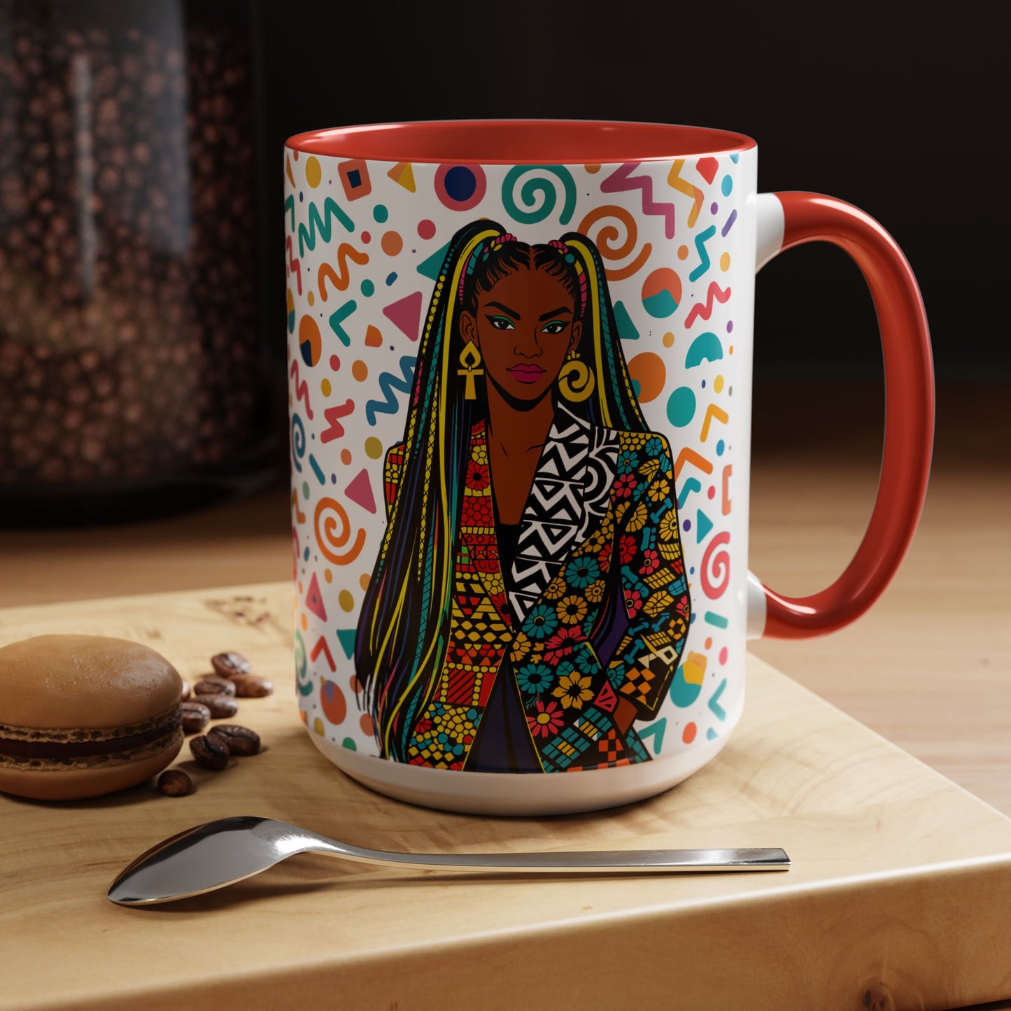 Personalized,  Doing the Most, Effortlessly Two-Tone Ceramic Mug  (6 Colors , 11oz & 15oz)