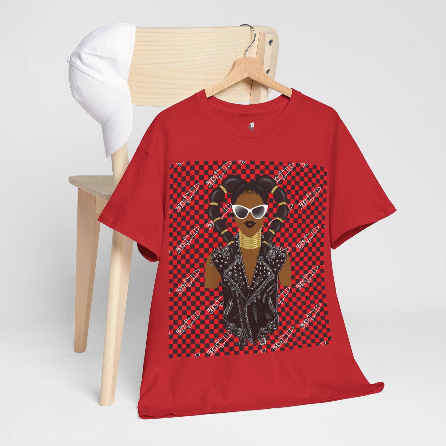 Horn Lady Rockette Unisex Heavy Cotton Tee