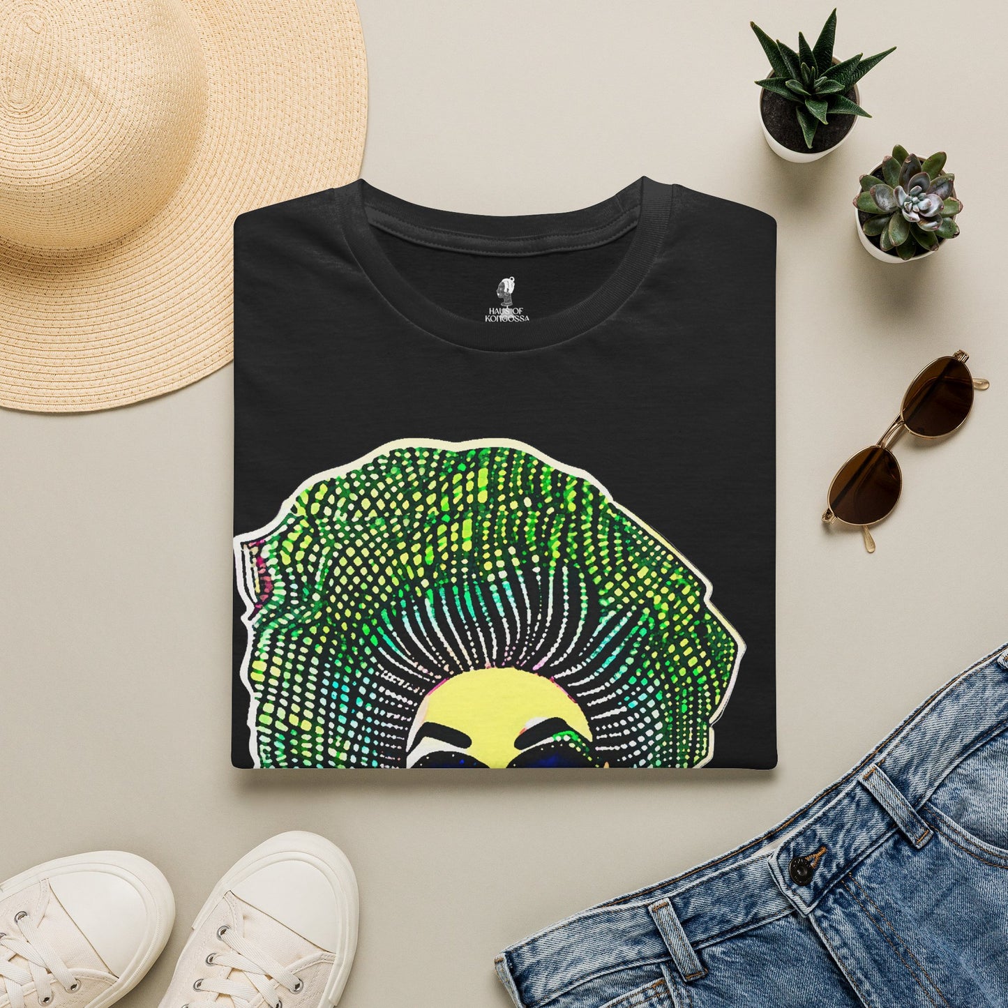 Madame Headtie(Color)  -  Unisex Softstyle T-Shirt