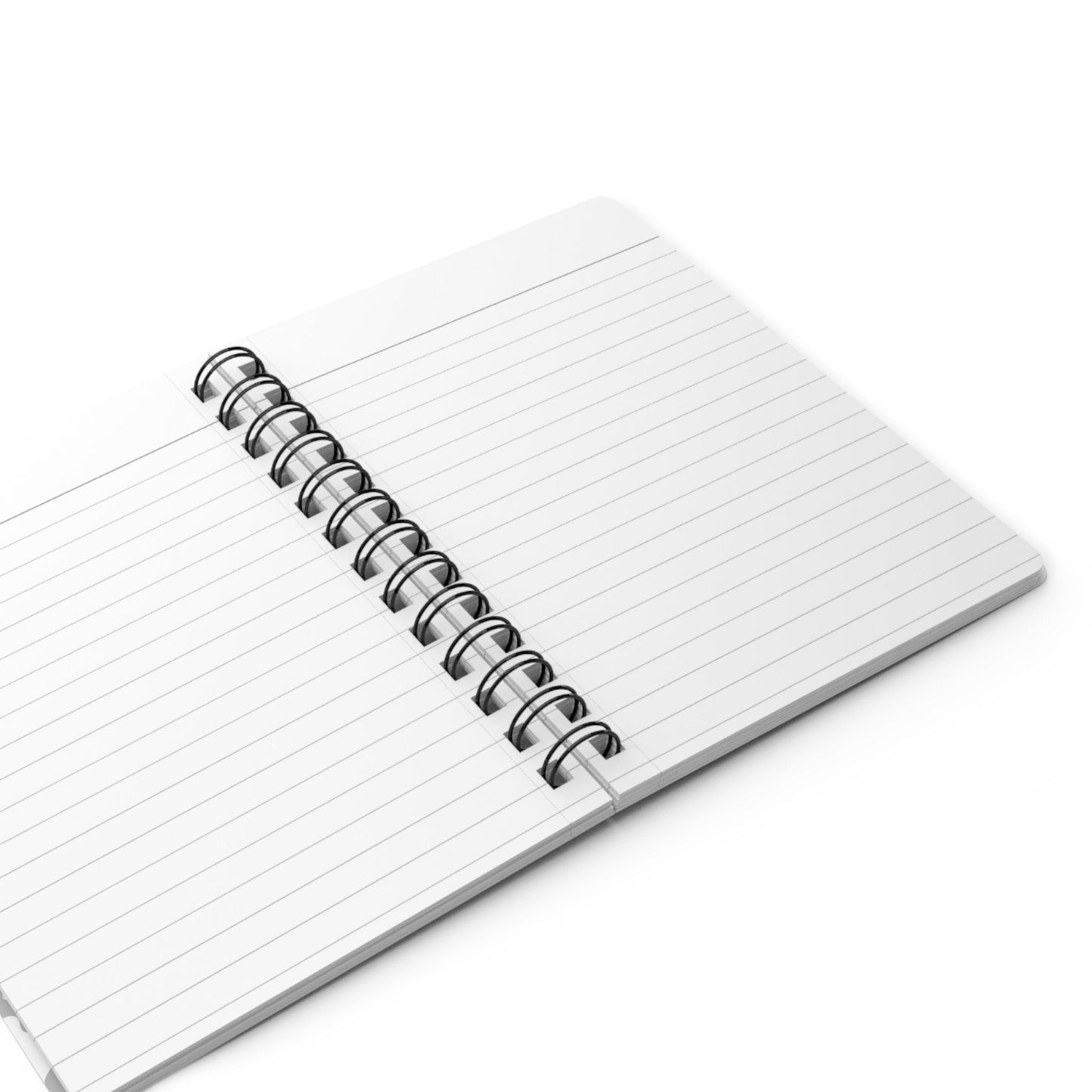 Manyi Blue Toghu Art Journal: Glossy Laminated Spiral Journal