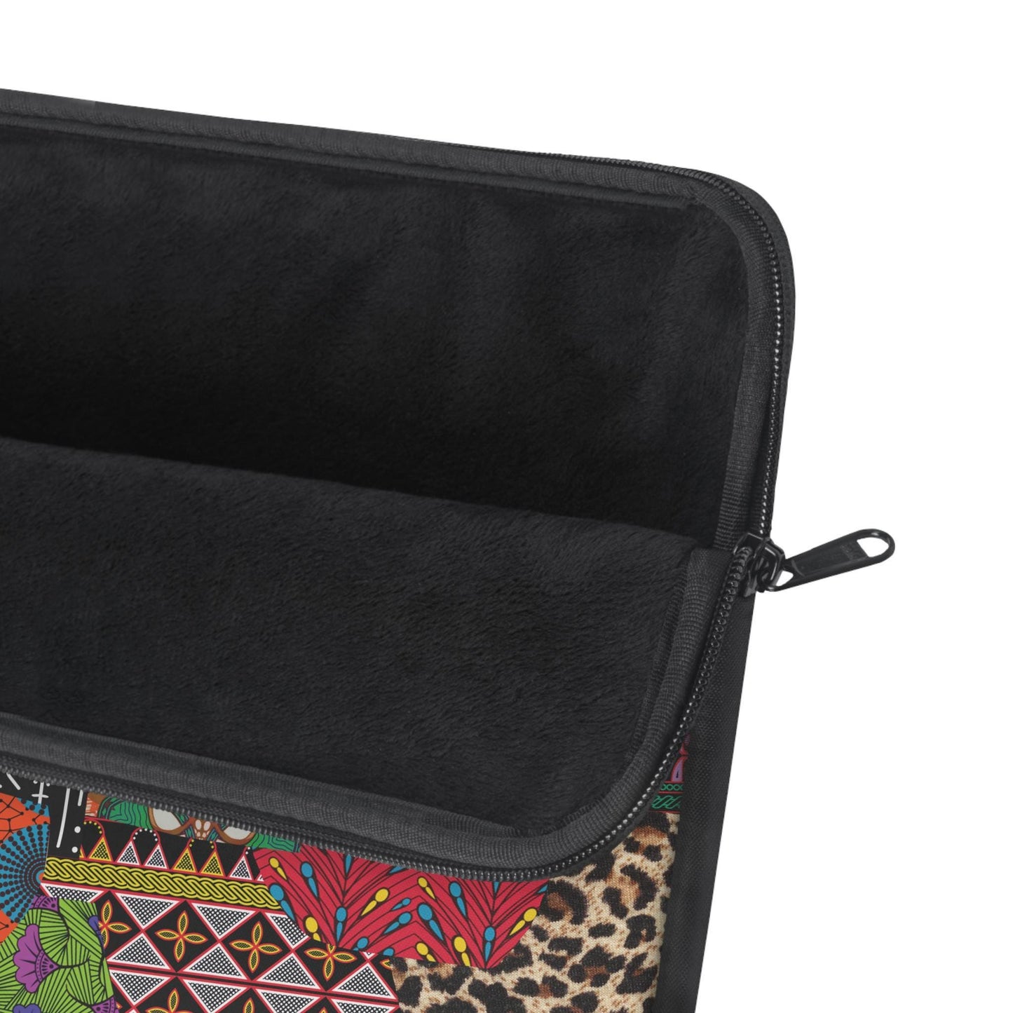 Ankara Patchwork Laptop Sleeve: African Print Computer Case, Pro Macbook Air Sleeve