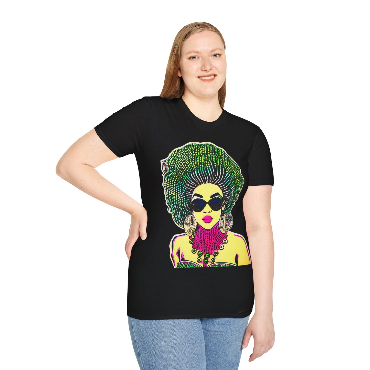Madame Headtie(Color)  -  Unisex Softstyle T-Shirt
