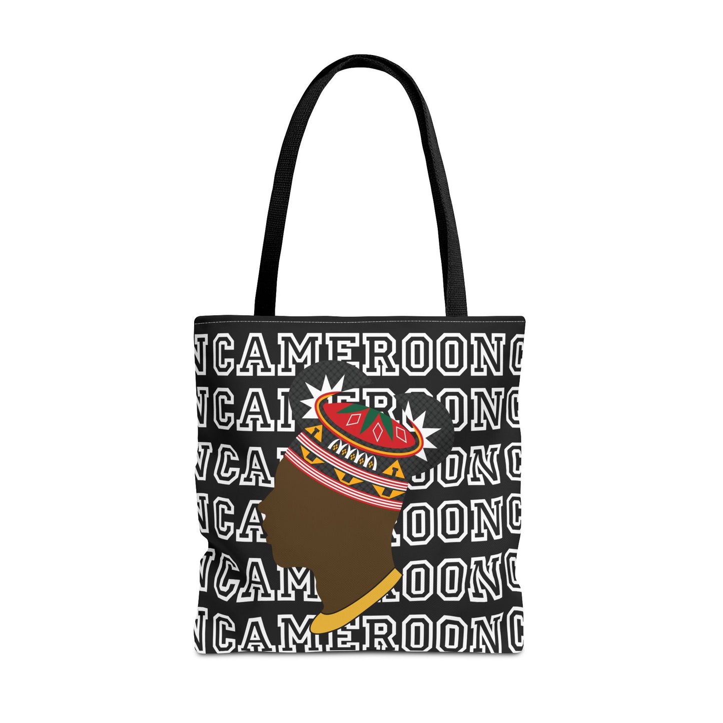 Cameroon Man in Toghu Hat Canvas Tote Bag