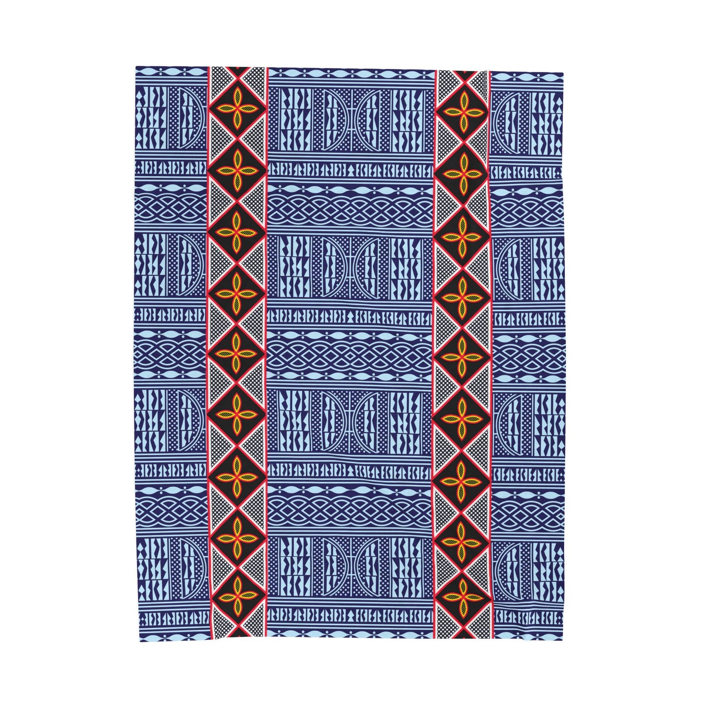 Ndop - Toghu Mixed Velveteen Plush Blanket