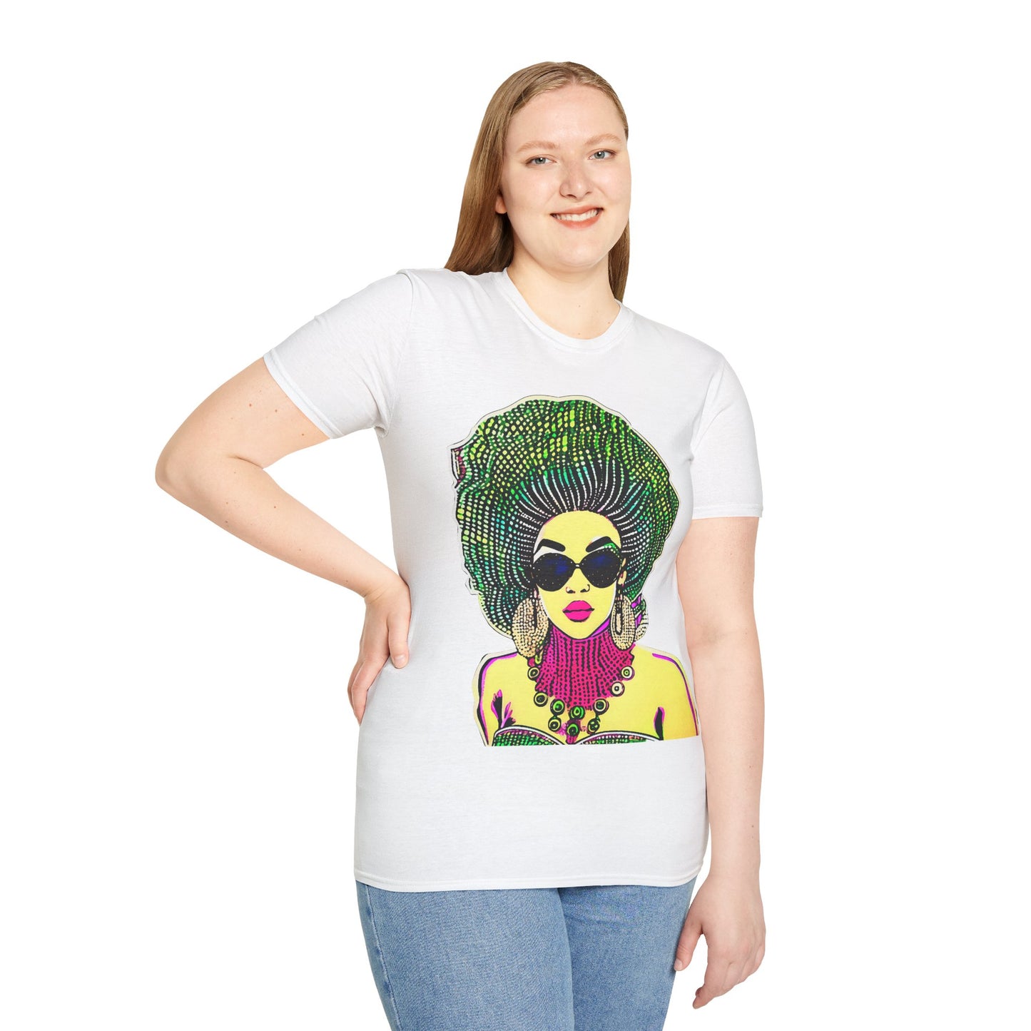 Madame Headtie(Color)  -  Unisex Softstyle T-Shirt