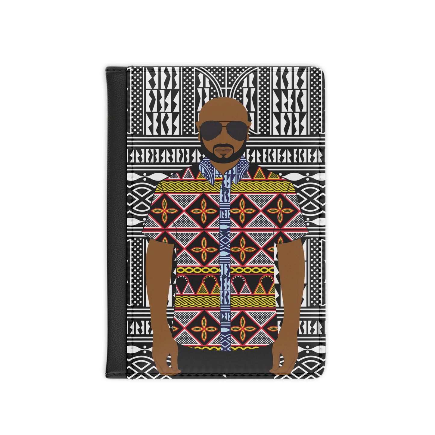 Le Monsieur - Black Ndop - Passport Cover