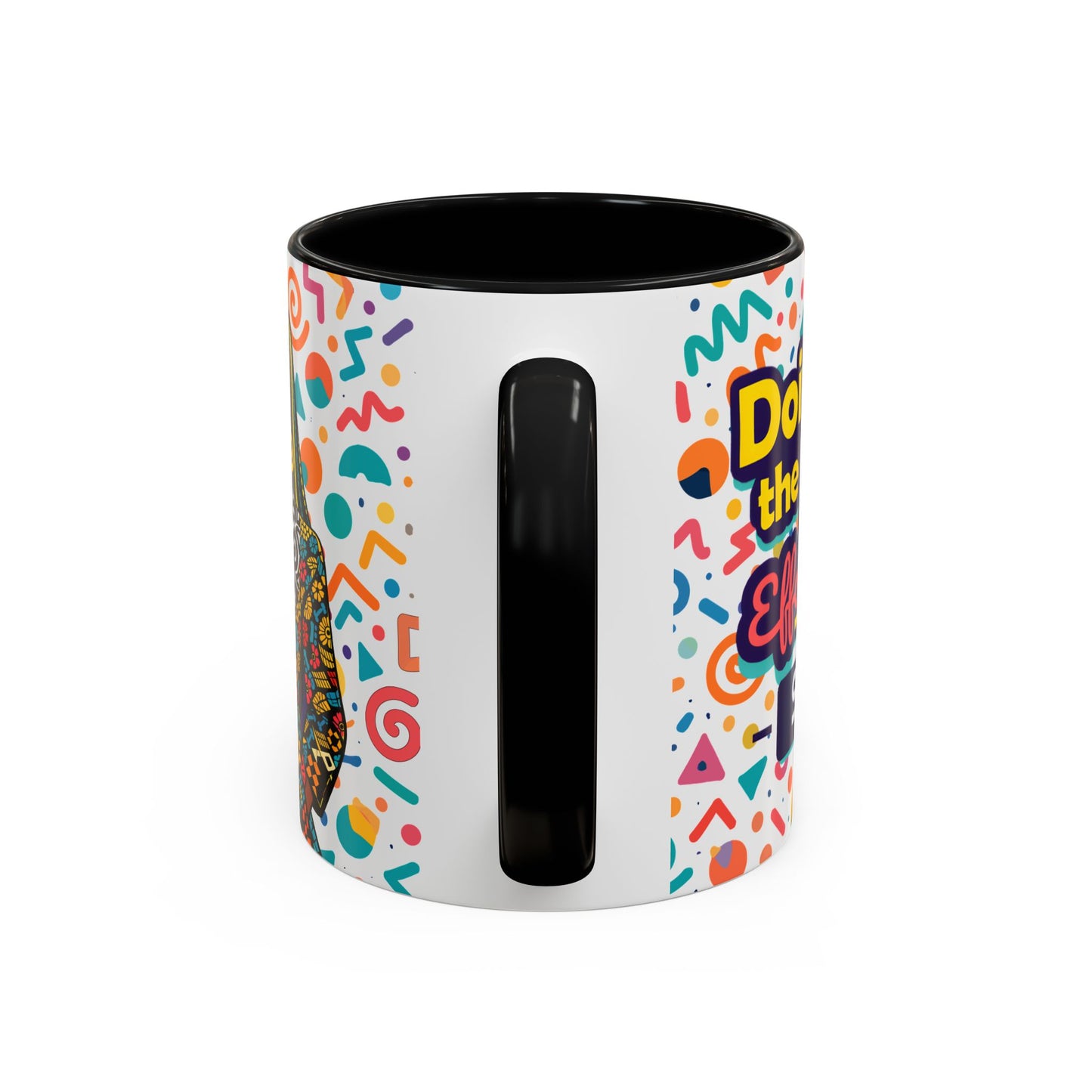 Personalized,  Doing the Most, Effortlessly Two-Tone Ceramic Mug  (6 Colors , 11oz & 15oz)