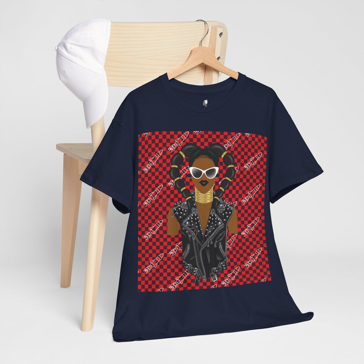 Horn Lady Rockette Unisex Heavy Cotton Tee
