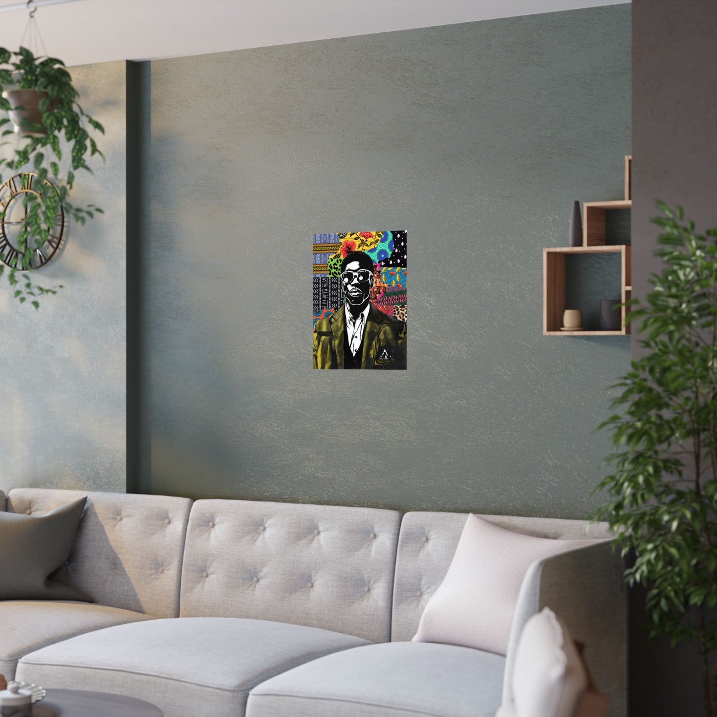 Nyanga Boy Premium Satin Posters - Unique Wall Art Home Decor Print, African Inspired Room Poster