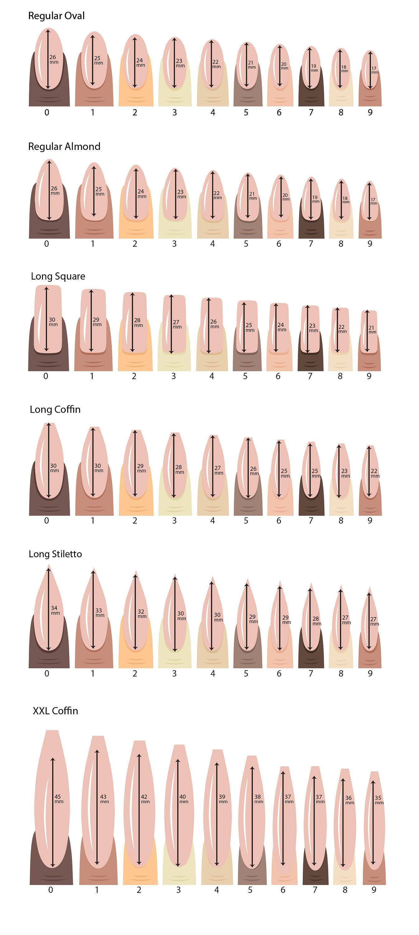 XXLong Tapered Square Pink Press On Nails, Red Glitter Crystal Gems, 10pcs