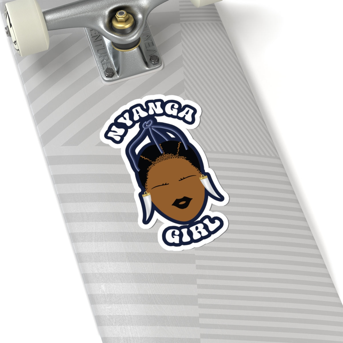 Nyanga Girl Kiss-Cut Stickers