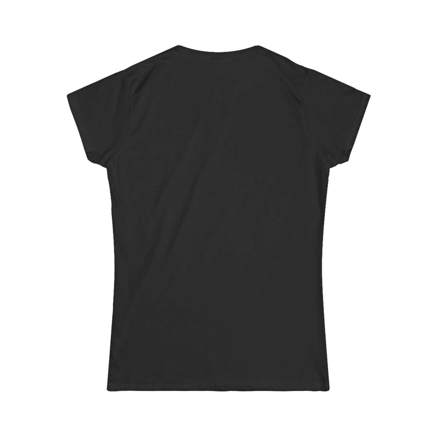 On Go Boxing Girl Softstyle Women's Tee,  Retro Fighter Illustration, Women's T-Shirt