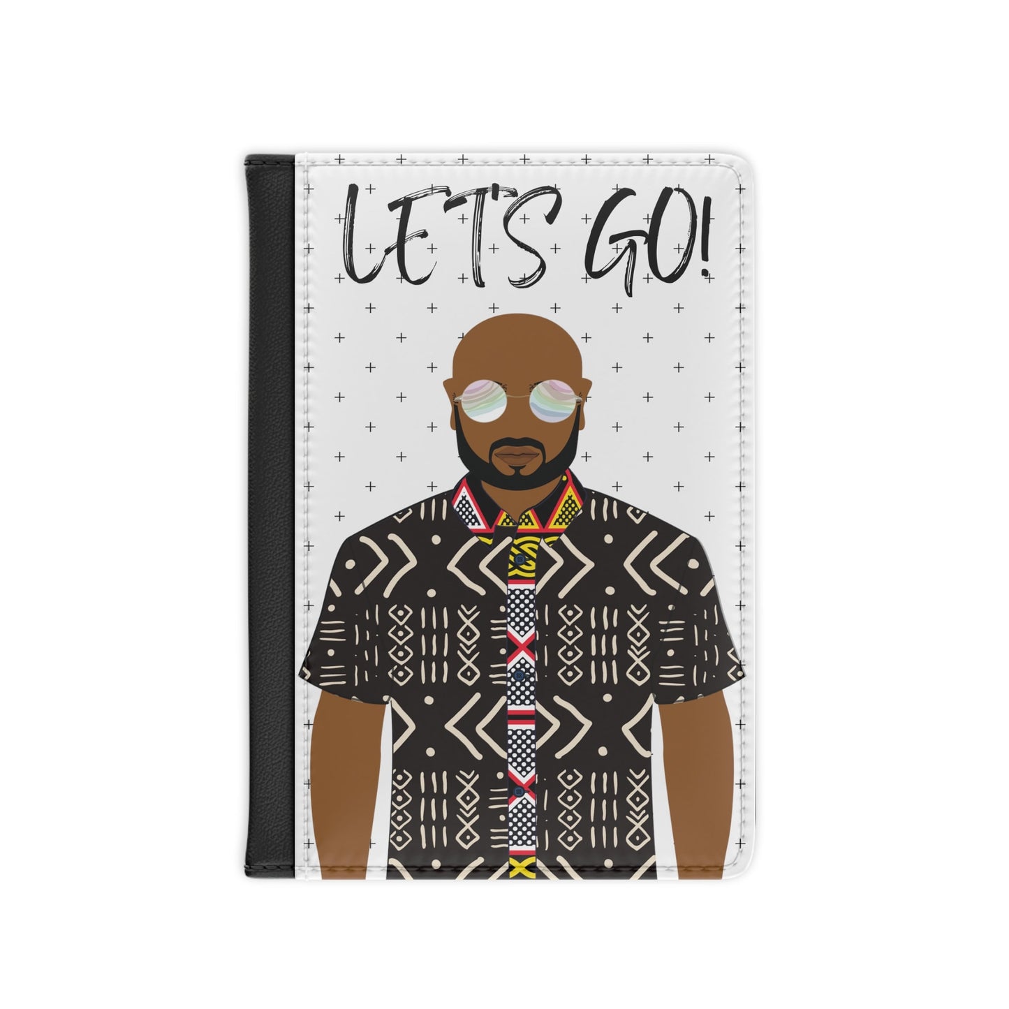 Monsieur GO - White cross - Passport Cover