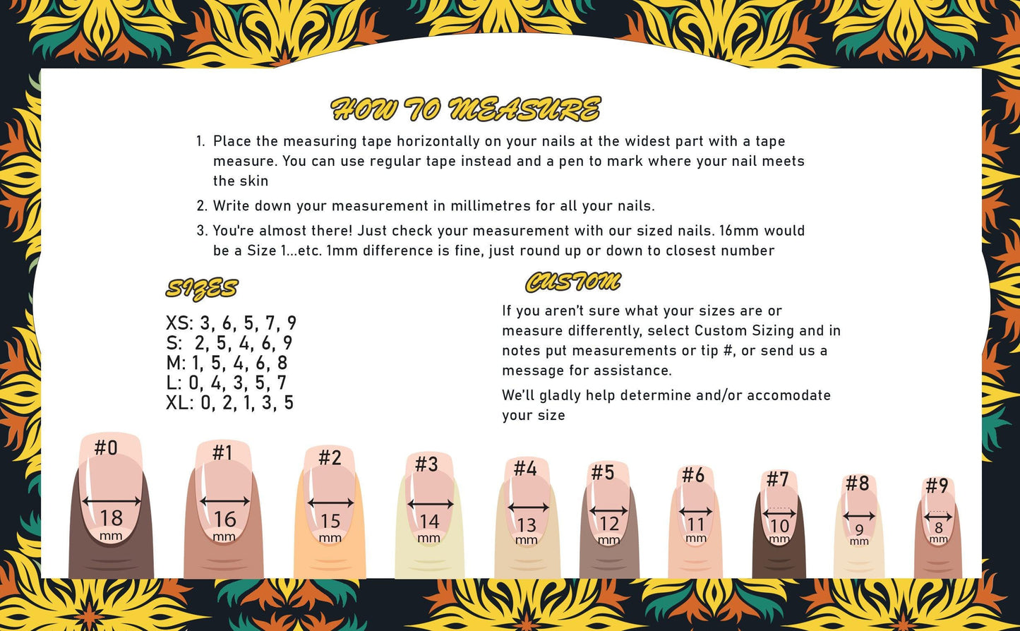 Animal Print Press On Nails: Long Square Acrylic Nail Art