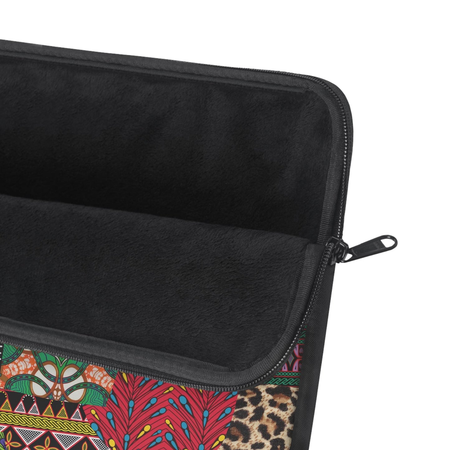 Ankara Patchwork Laptop Sleeve: African Print Computer Case, Pro Macbook Air Sleeve