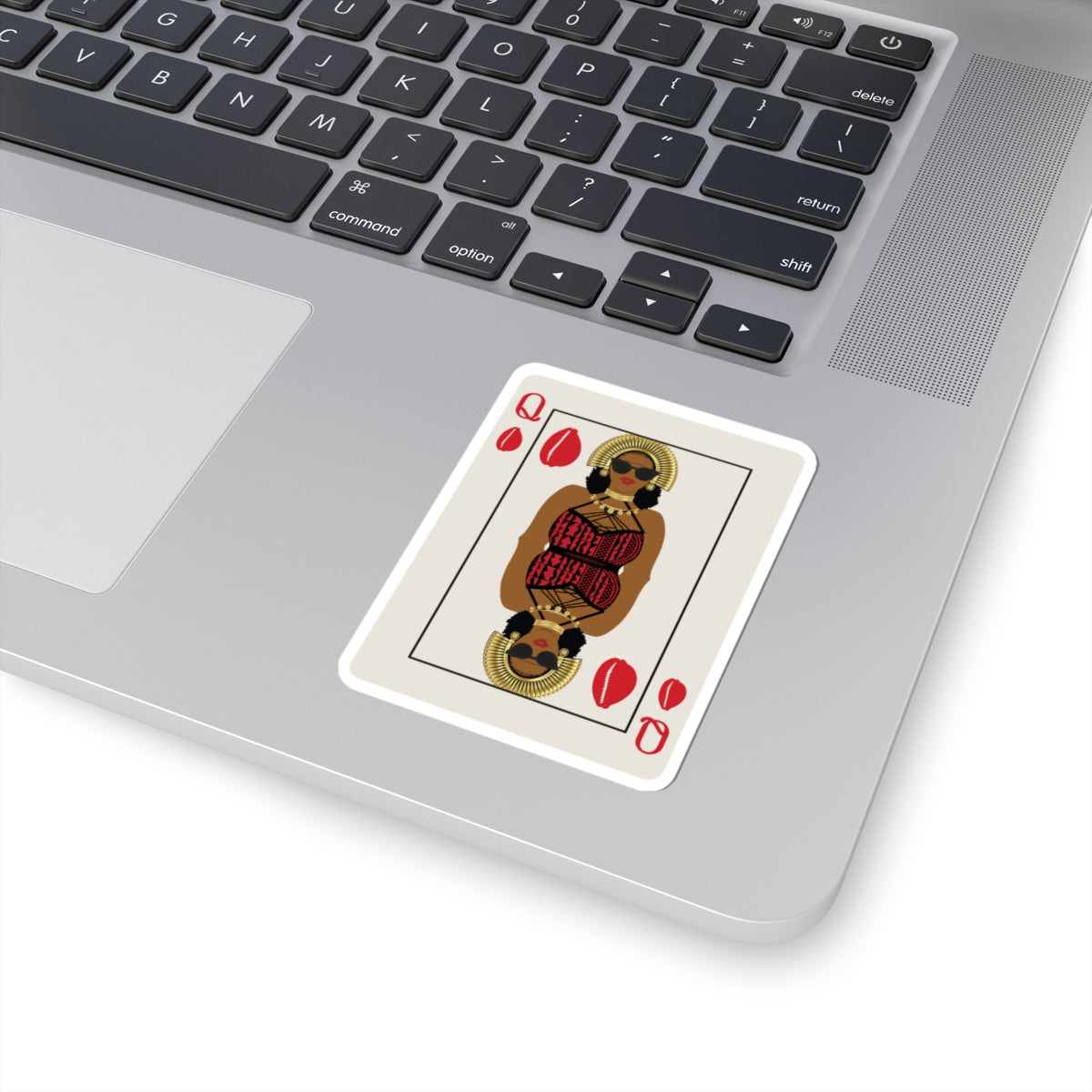 Queen of Cowries - Kiss-Cut Stickers
