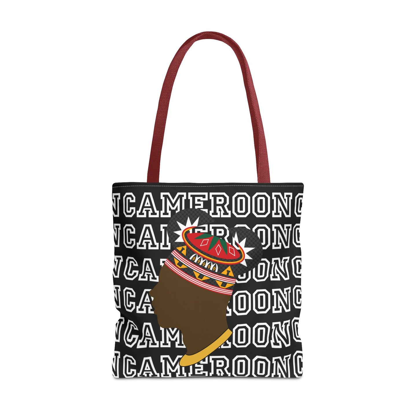 Cameroon Man in Toghu Hat Canvas Tote Bag