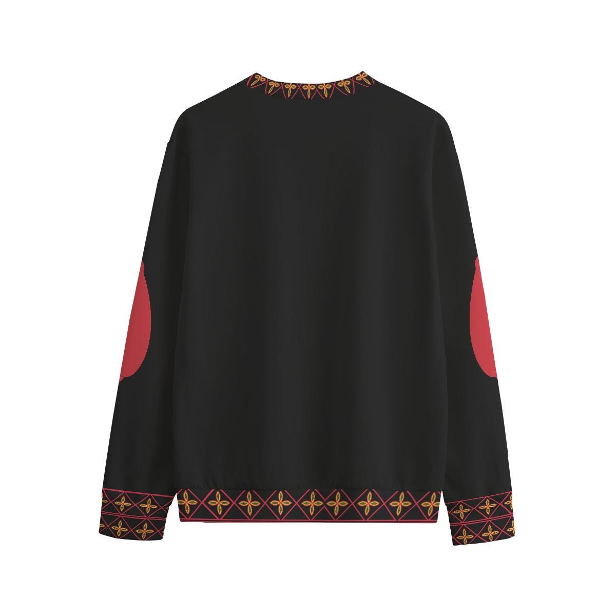 Queen of Cowries Soft Cotton Blend Unisex Crewneck Sweatshirt, with Toghu Accents