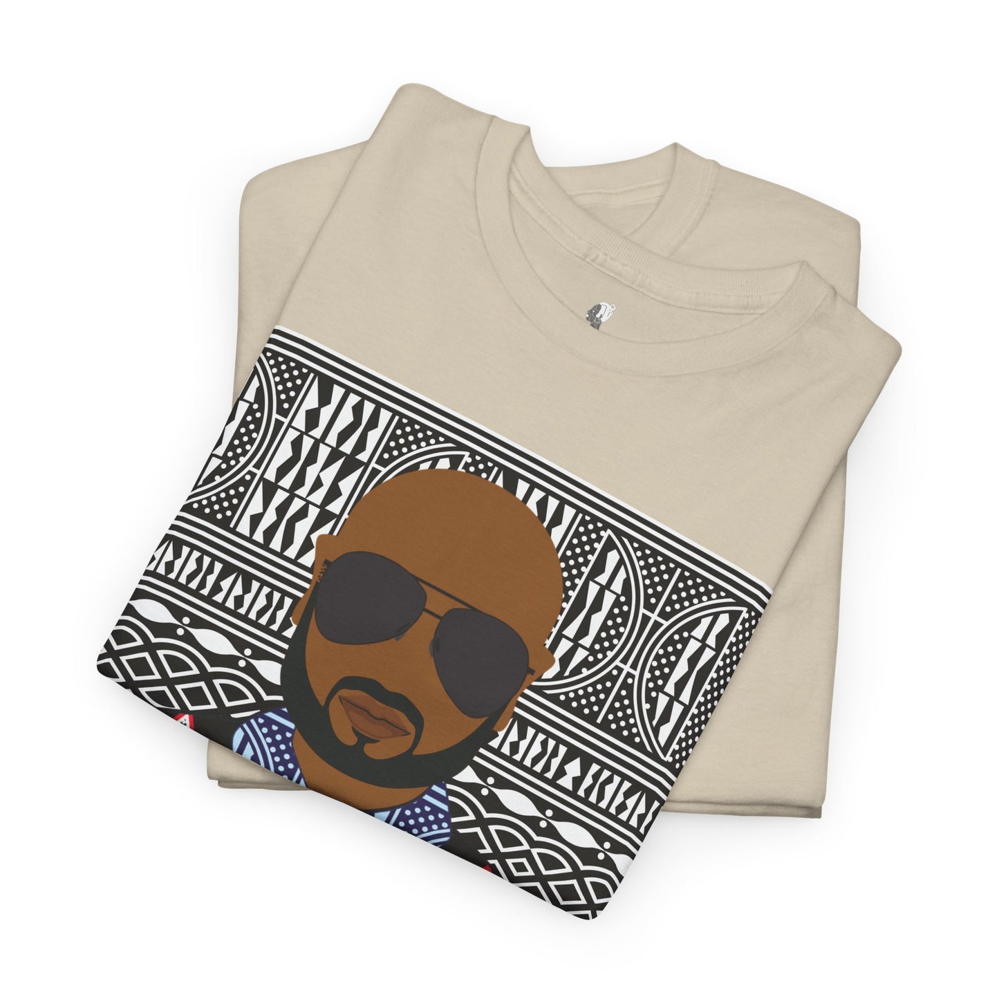 Le Monsieur Yellow Toghu on BW Ndop Unisex Heavy Cotton Tee