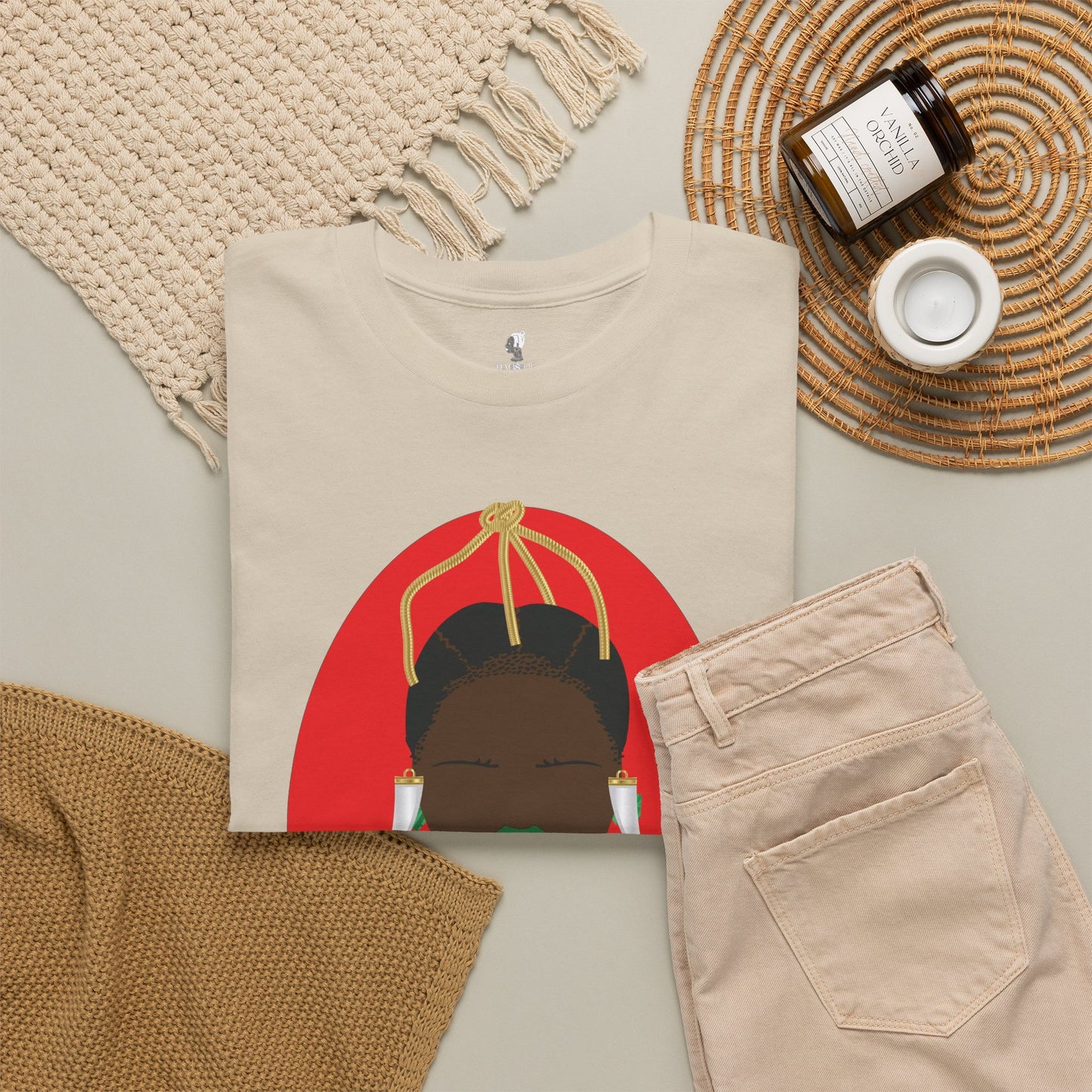 Sunny Babe(Chocolate) Unisex Heavy Cotton Tee