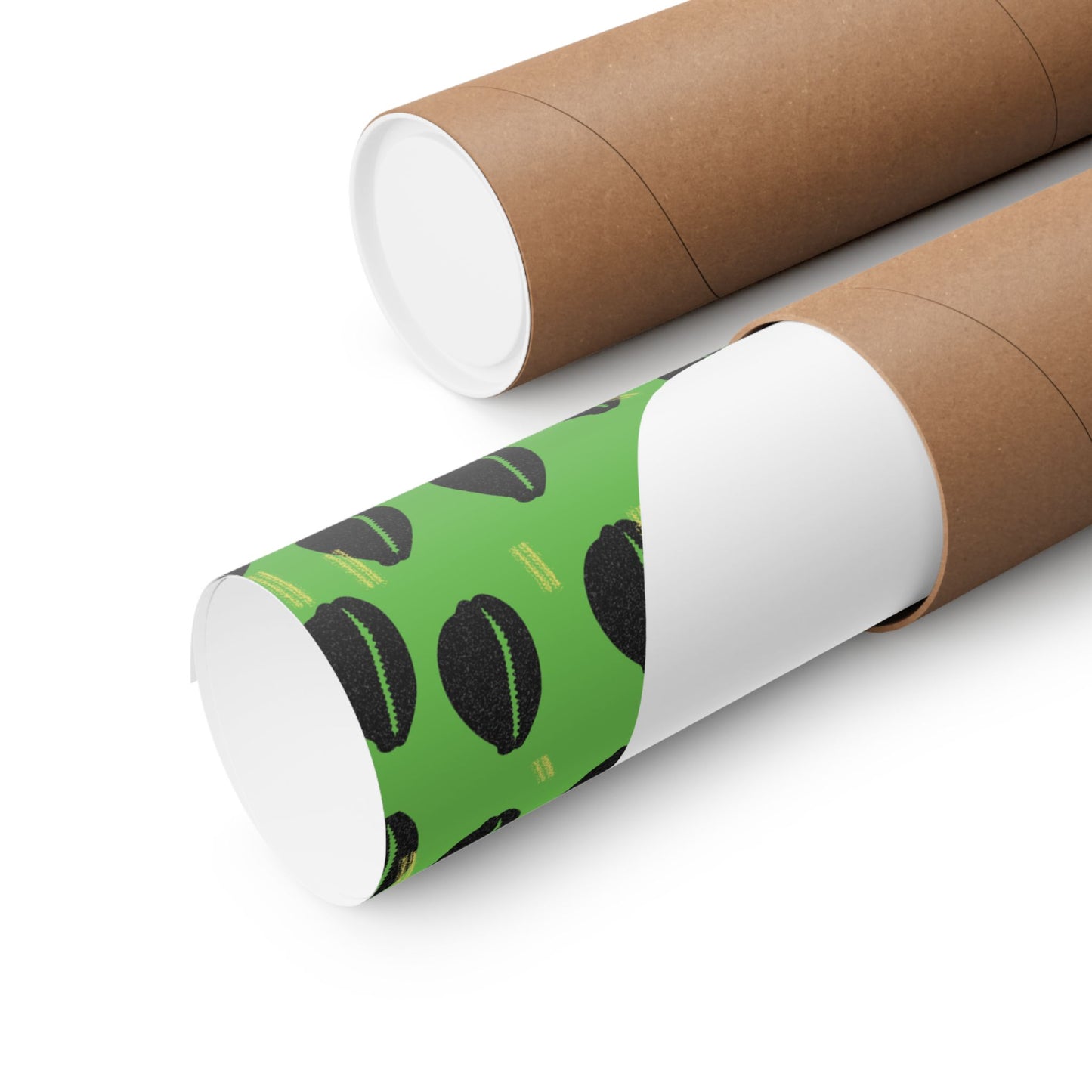 Currency Exchange - Cowries Green Premium Matte Vertical Posters