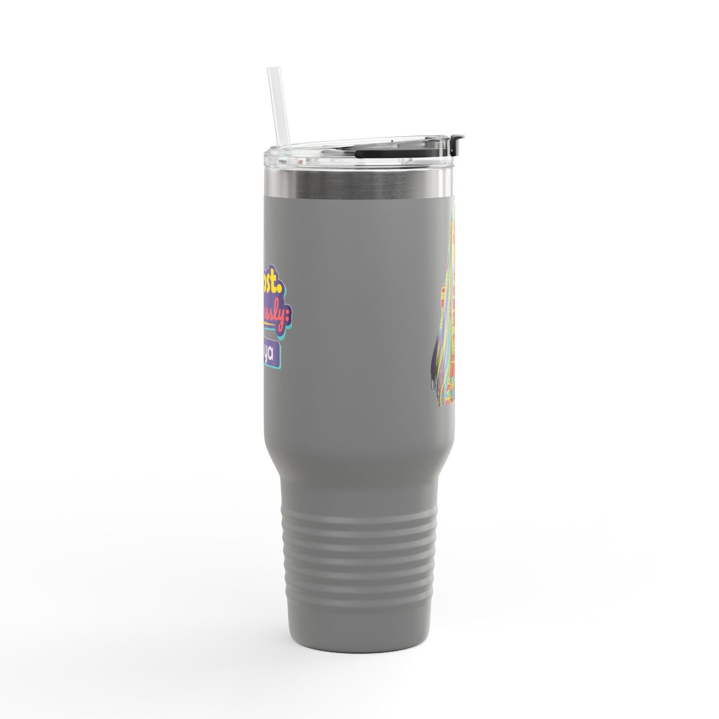 Effortless Personalized Insulated Travel Mug, 40oz - Stylish Travel Companion, Premium Coffee Mug, Perfect for Road Trips, Gifts for Her