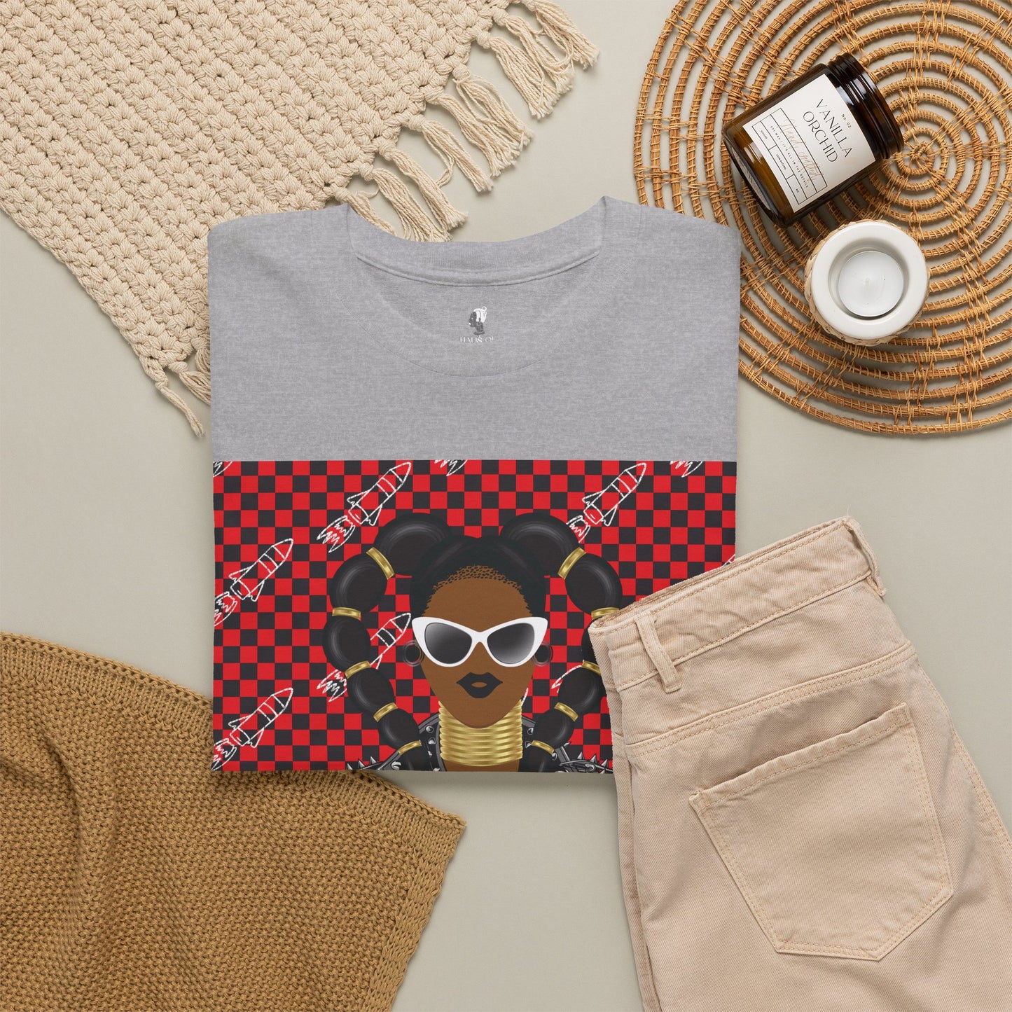 Horn Lady Rockette Unisex Heavy Cotton Tee