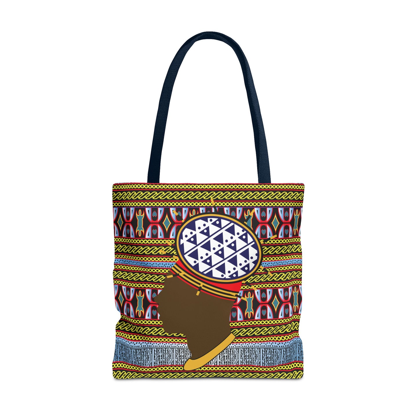 Cameroon Ndop Man Canvas Tote Bag