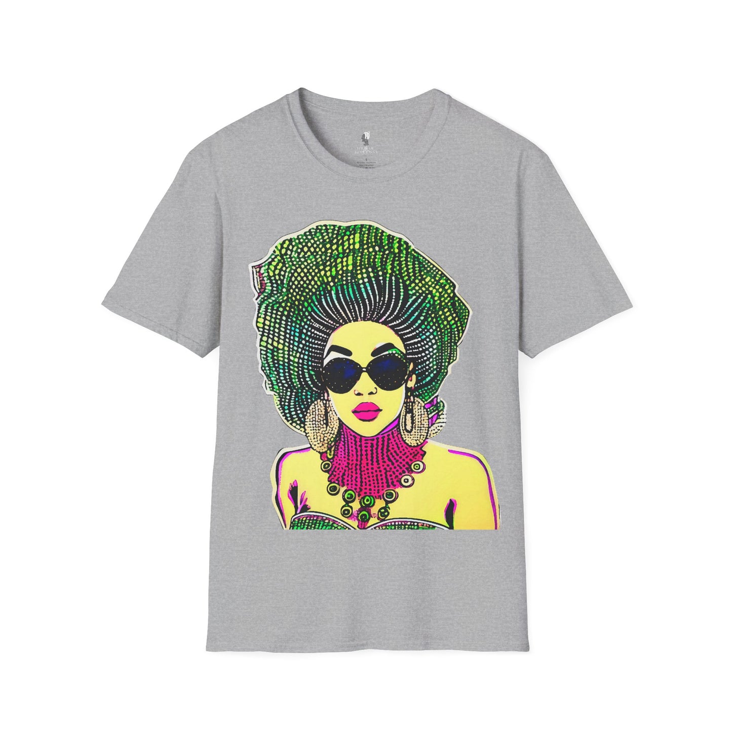 Madame Headtie(Color)  -  Unisex Softstyle T-Shirt