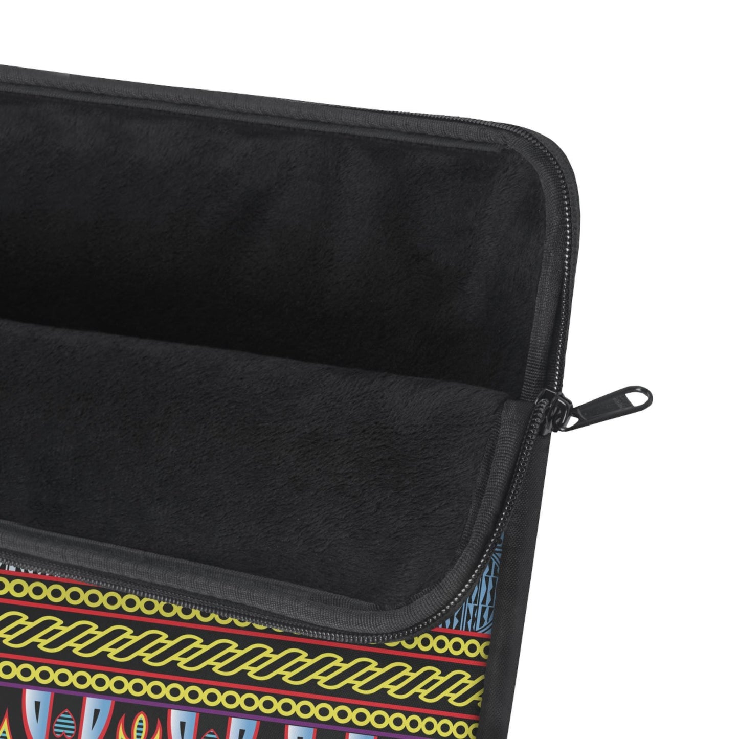 Toghu Ndop Print Laptop Sleeve: African Fabric Computer Case, Pro Macbook Air Sleeve