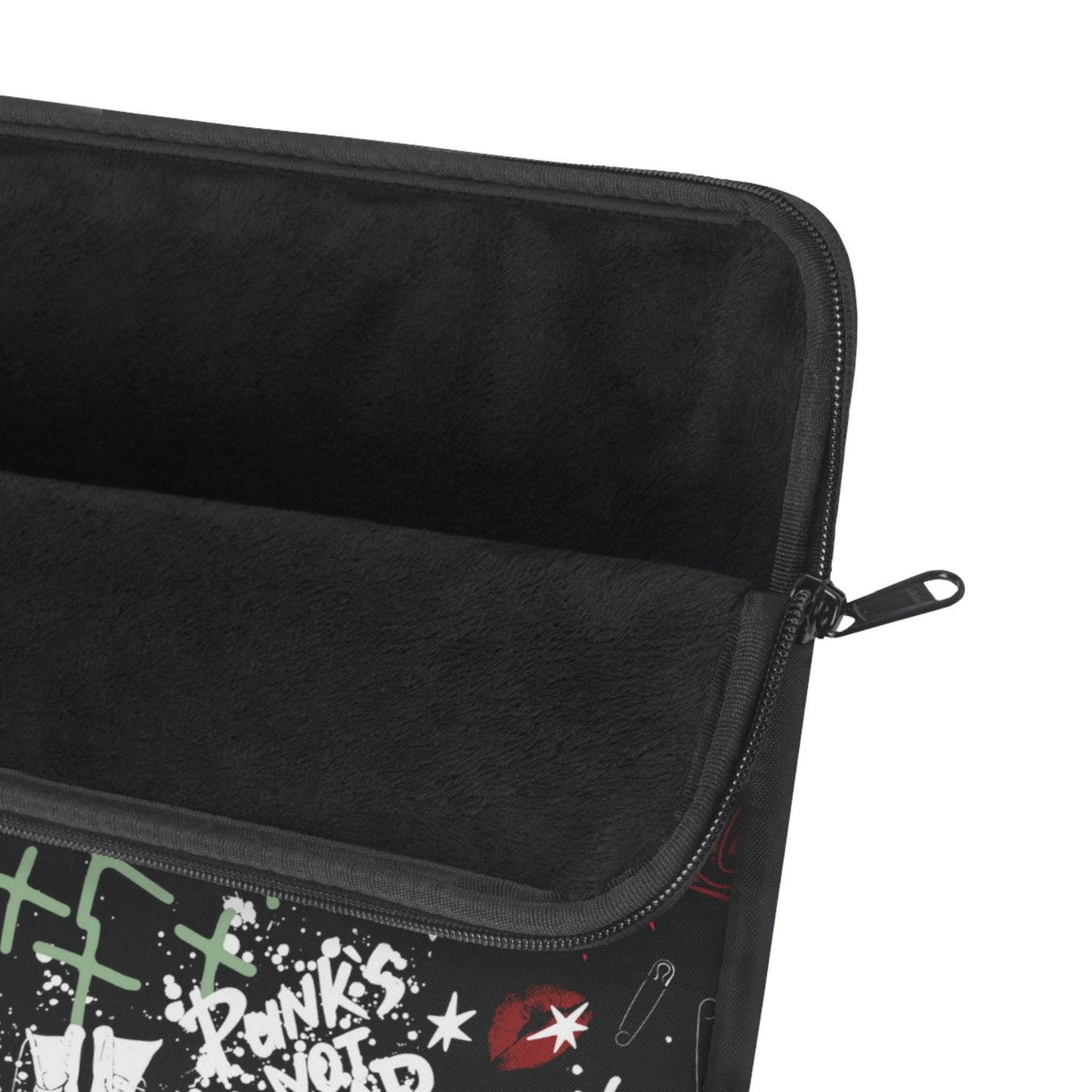 Punk Rock Laptop Sleeve: Stylish Polyester Protector