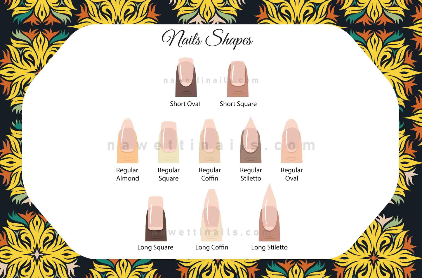 Handmade Silver Egyptian Cat Press On Nails: Long Stiletto Nail Set, Ready To Ship