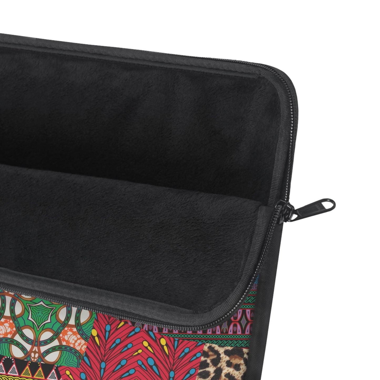 Ankara Patchwork Laptop Sleeve: African Print Computer Case, Pro Macbook Air Sleeve