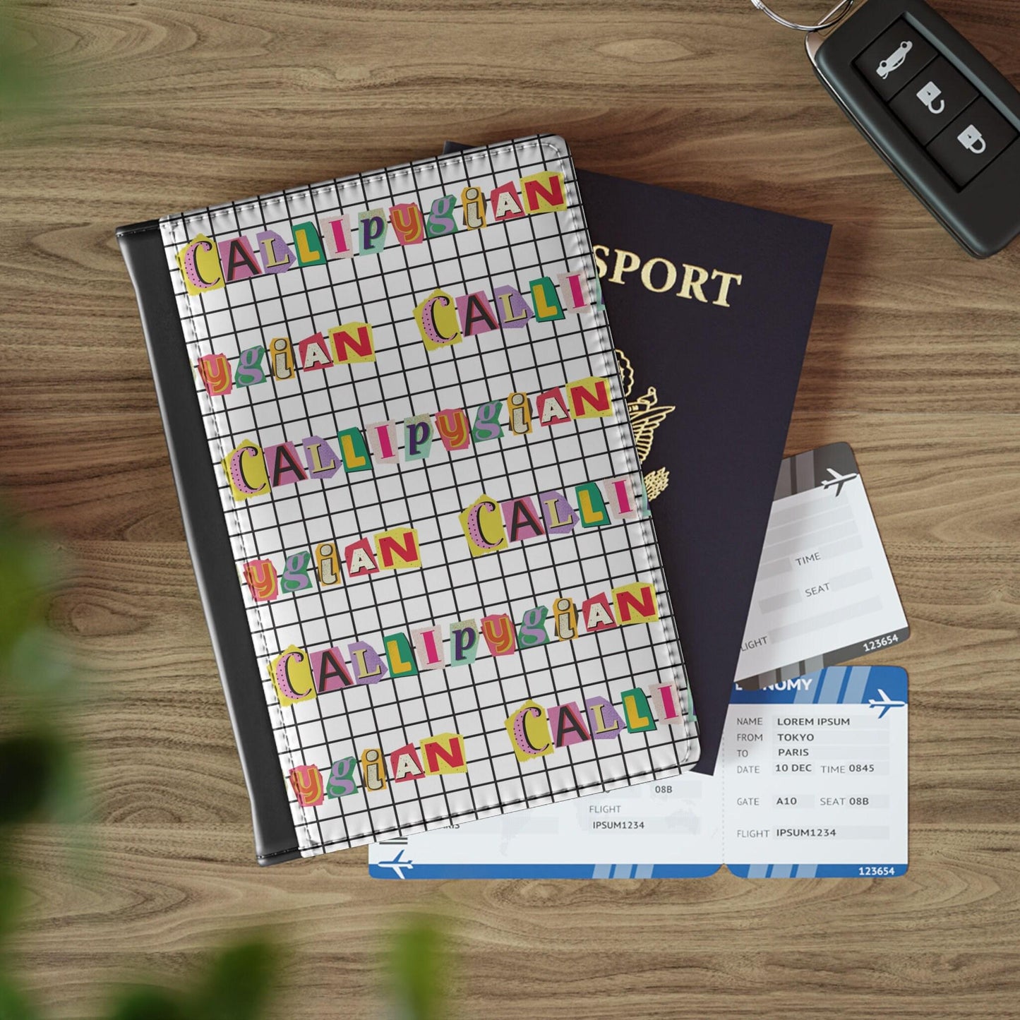 Callipygian - Passport Cover