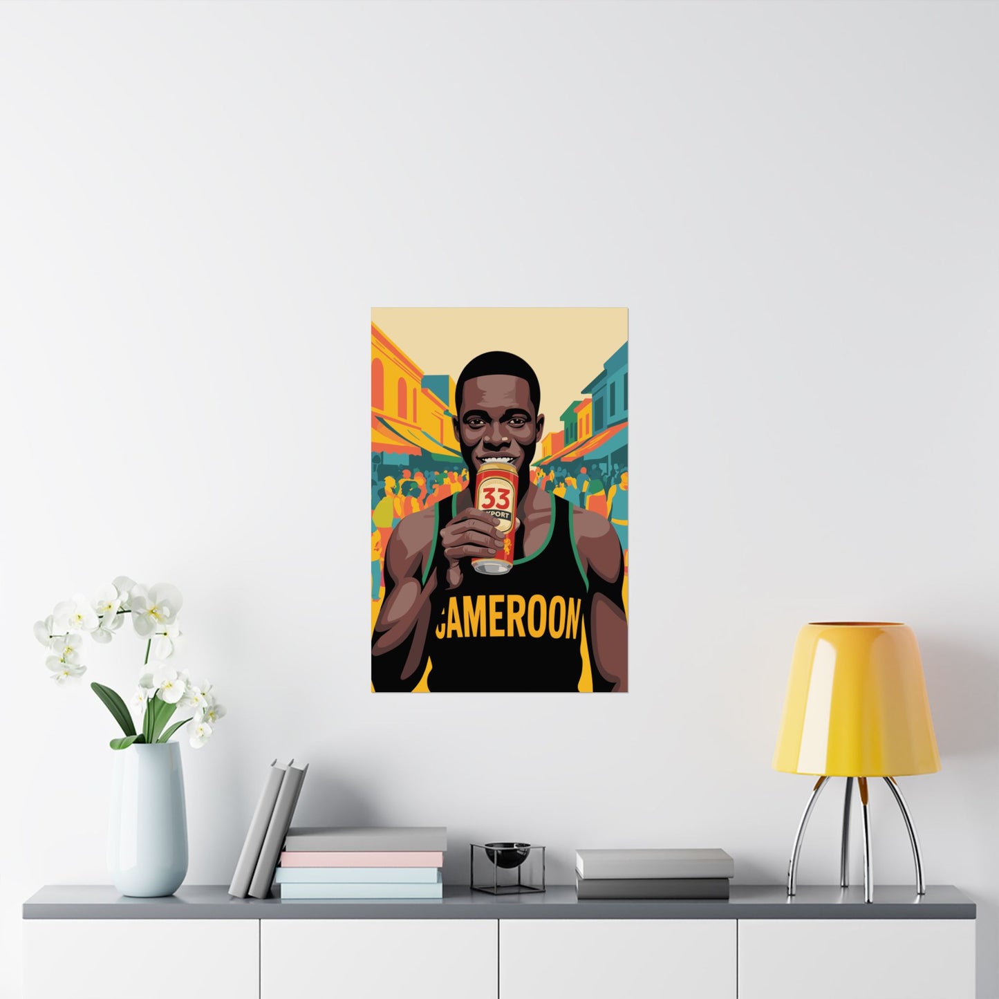 Beer Lover Satin Poster, Kitchen Wall Art,